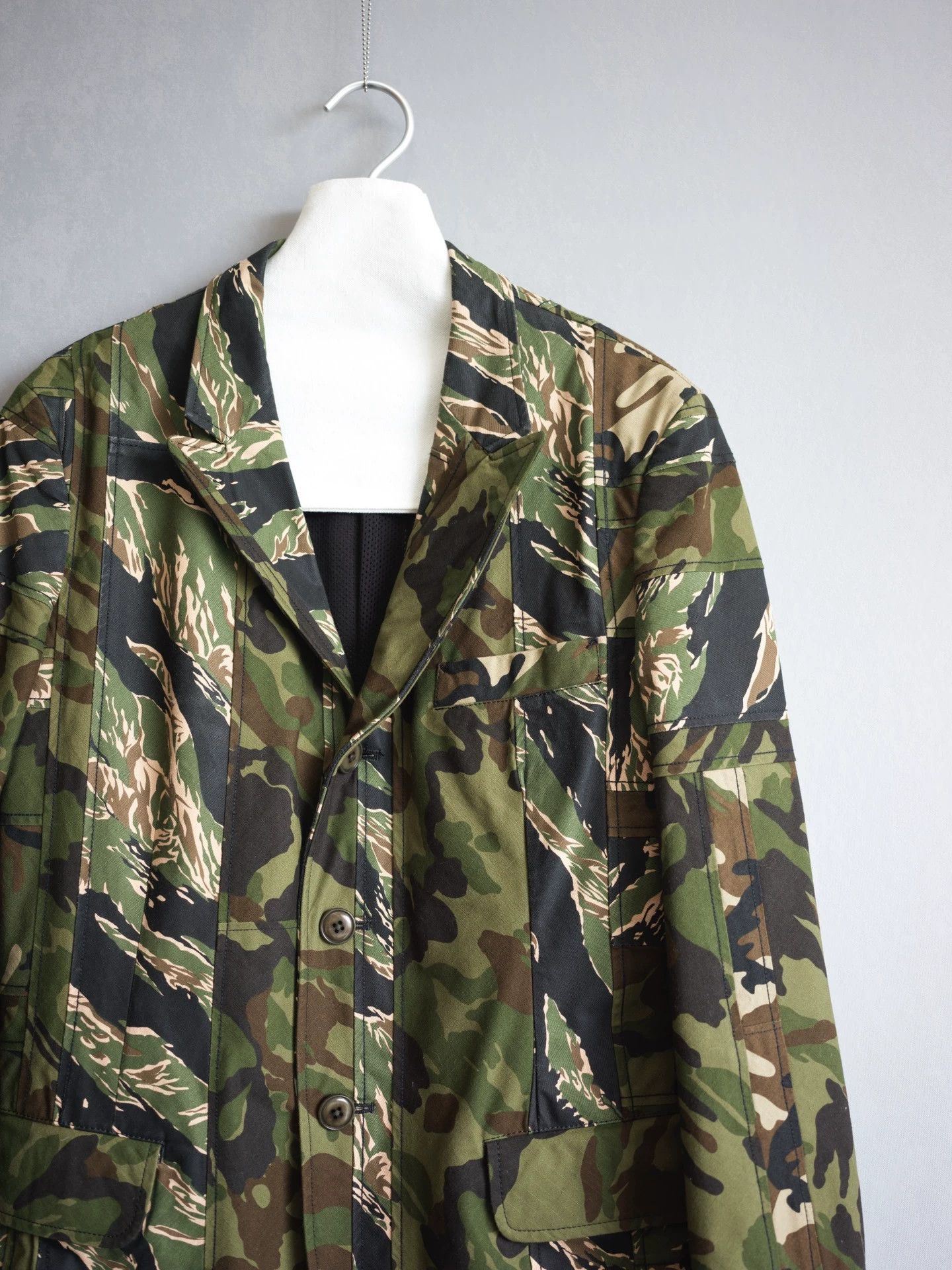 Yohji Yamamoto Yohji Yamamoto 10AW Camo Patchwork Jacket Size 2 Size US M / EU 48-50 / 2 - 4 Thumbnail