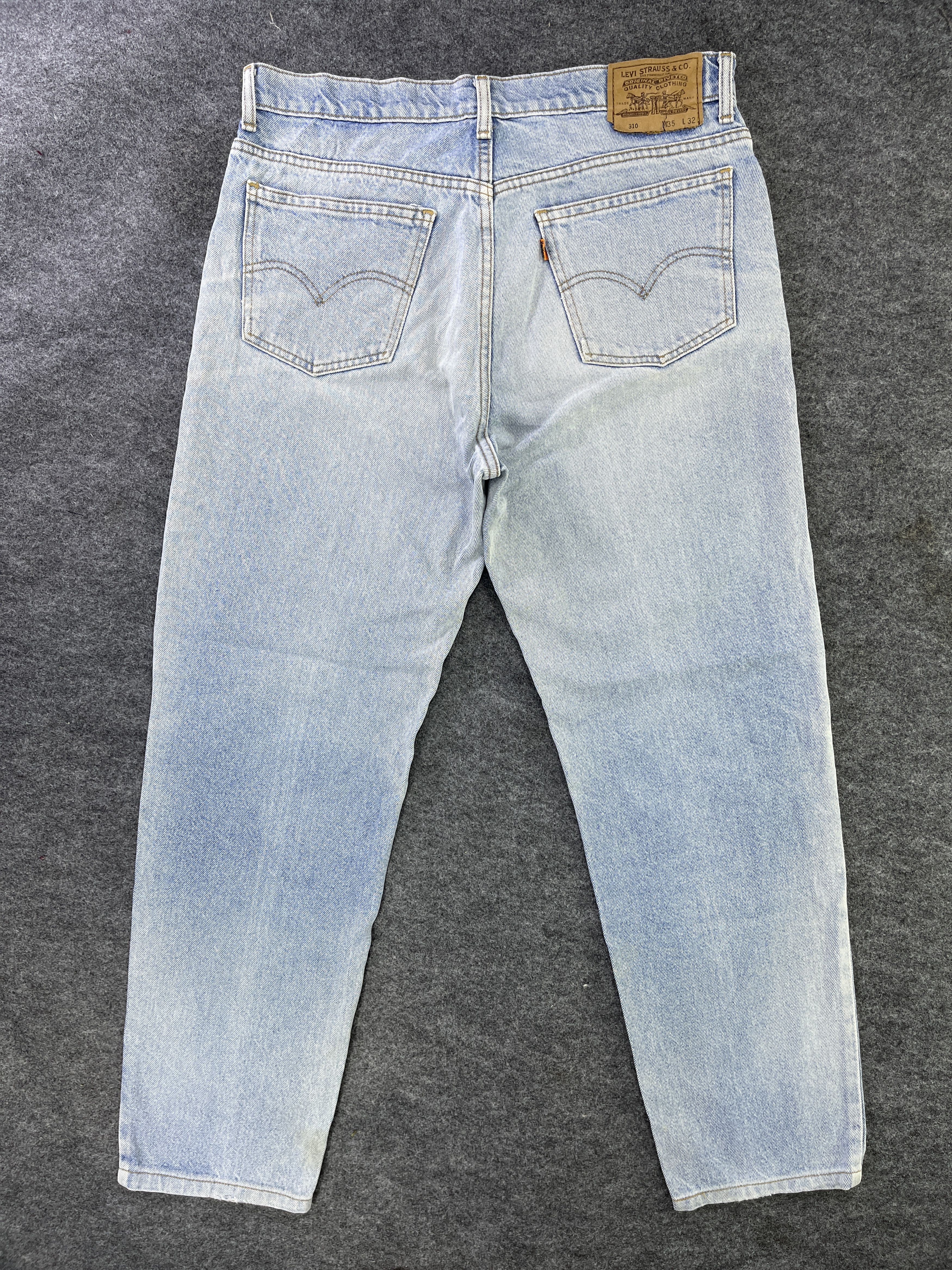 Levi's 90' Vintage Levis 310 LIght Wash Jeans - J925 Size US 34 / EU 50 - 2 Thumbnail