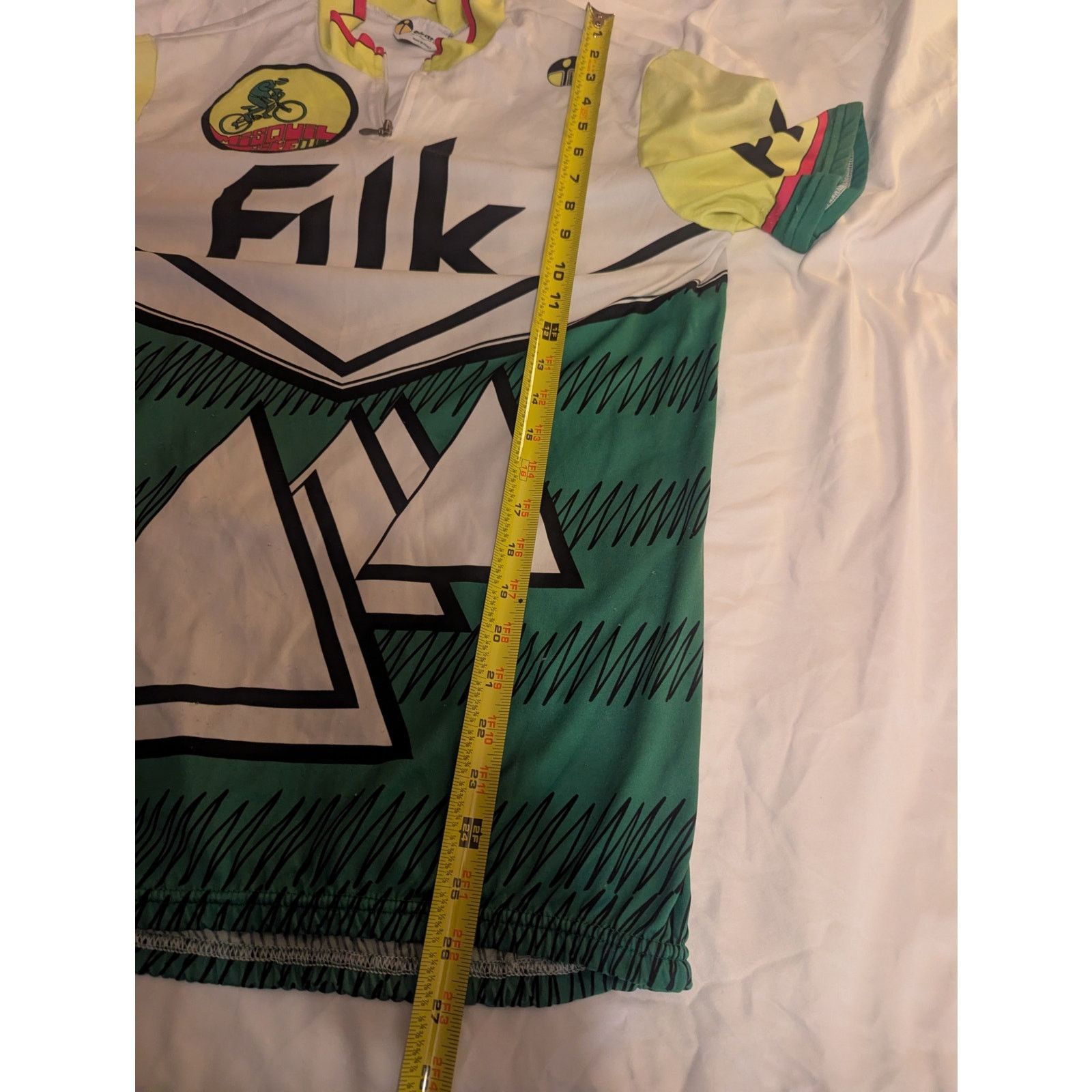 PEARL iZUMi Vtg Giessegi Cycling Jersey Med Made In Italy Filk Rare 90s Size US M / EU 48-50 / 2 - 3 Thumbnail