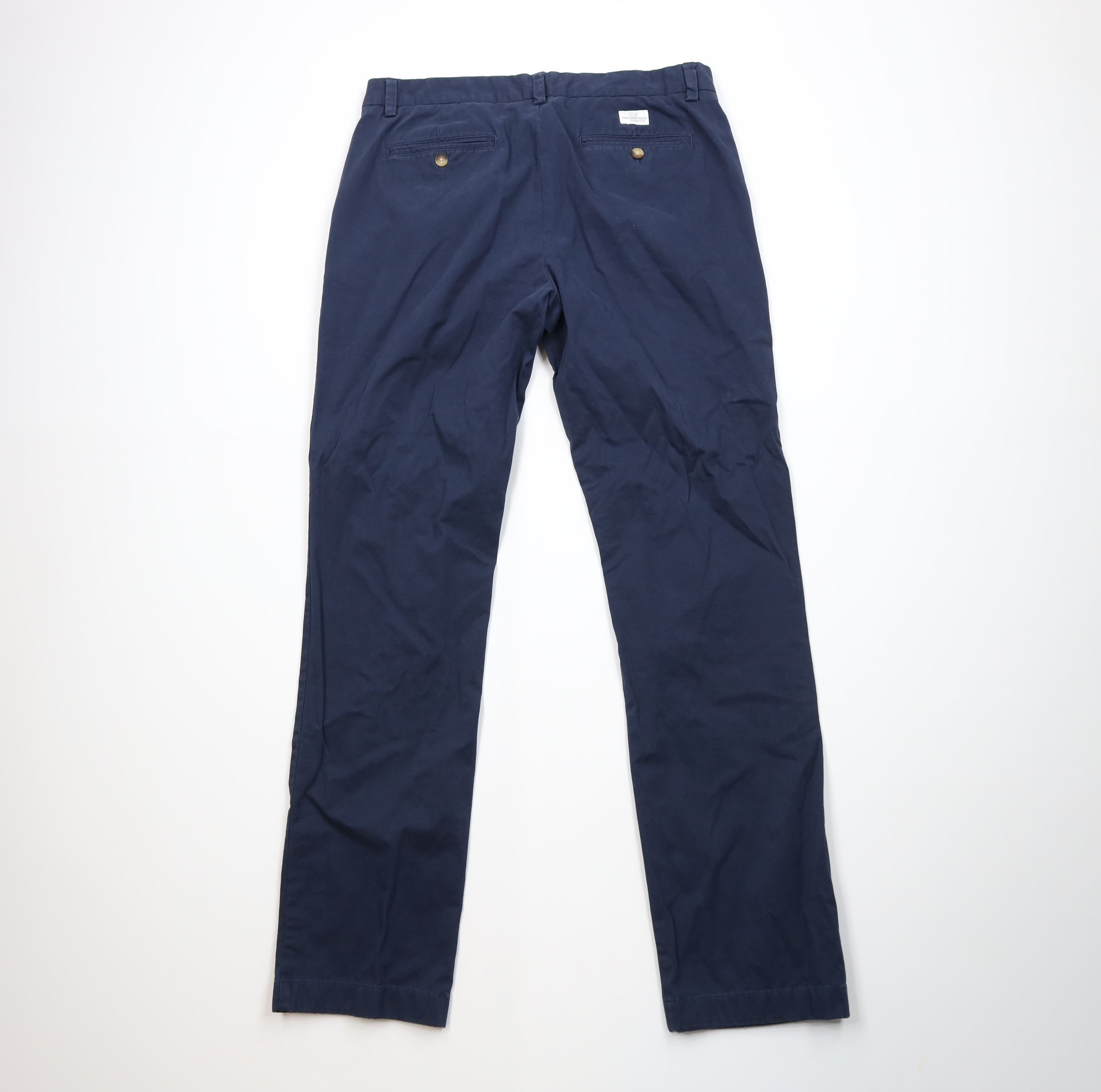 Vineyard Vines Vineyard Vines Straight Leg Chino Pants Trousers Blue Size US 34 / EU 50 - 9 Thumbnail