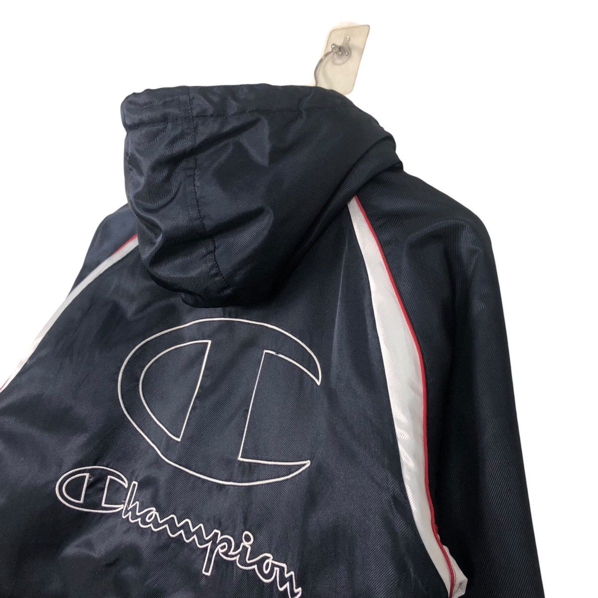 Champion × Japanese Brand × Vintage Vintage 90s Collection Champion Long Jacket Big Logo Size US L / EU 52-54 / 3 - 9 Thumbnail