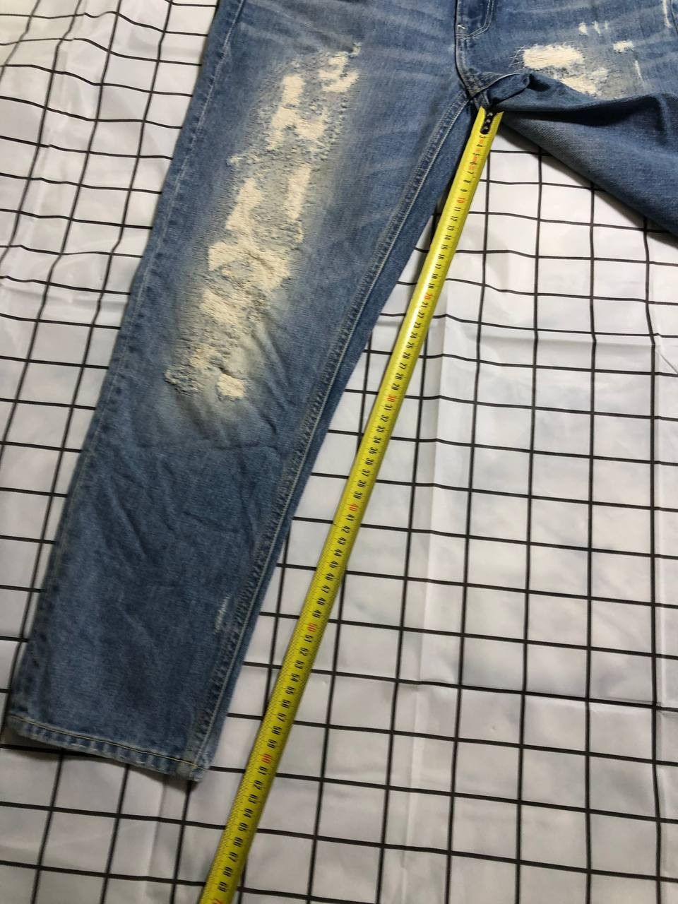 G-Star G Star Raw Jeans Men's Blue Denim Straight Leg Size US 26 / EU 42 - 6 Thumbnail