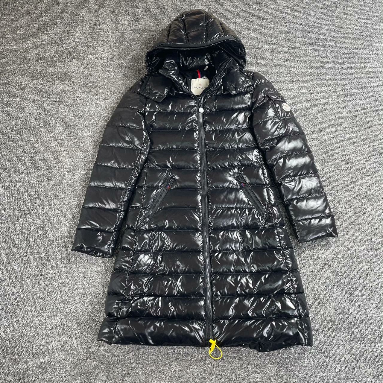 Moncler Moncler Retro Long Black Down Jacket XS Women Size XS / US 0-2 / IT 36-38 - 1 Thumbnail