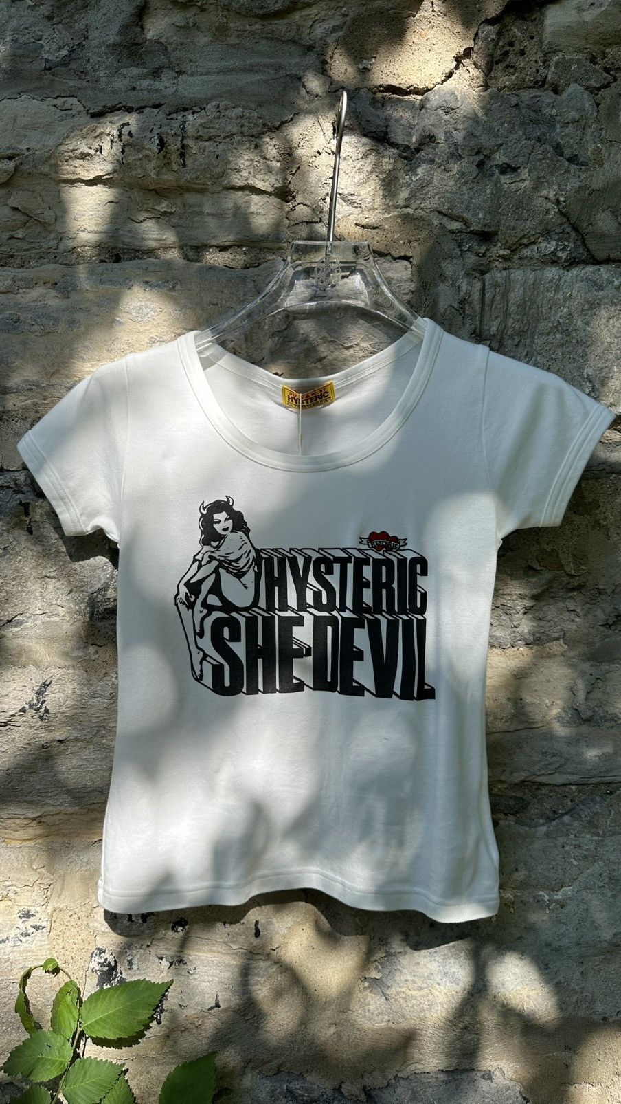 Hysteric Glamour Hysteric Glamour Devil Crop Tee Size ONE SIZE - 1 Thumbnail