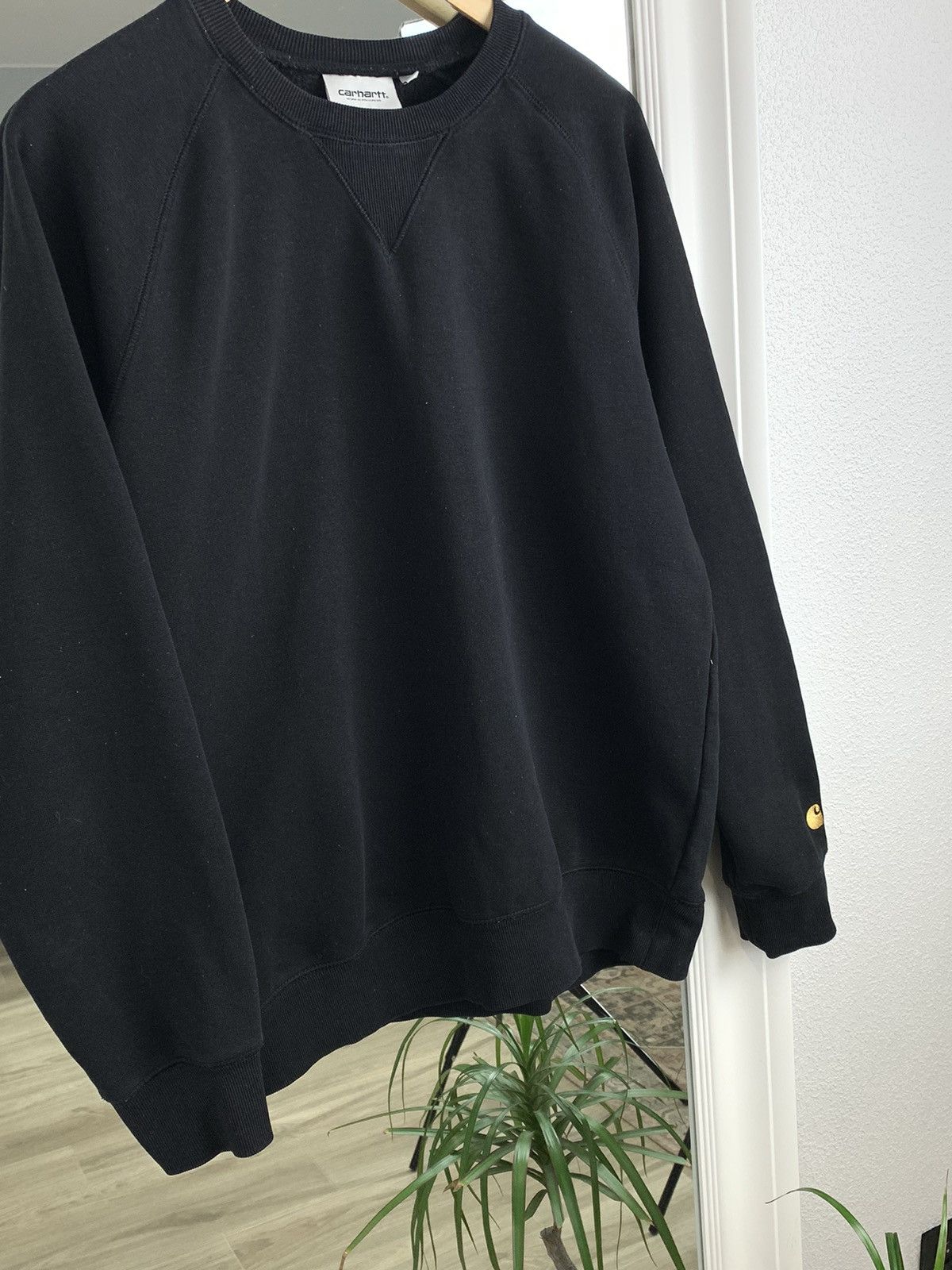 Carhartt Carhartt Vintage Sweatshirt Chase Black Size:L Size US L / EU 52-54 / 3 - 3 Thumbnail