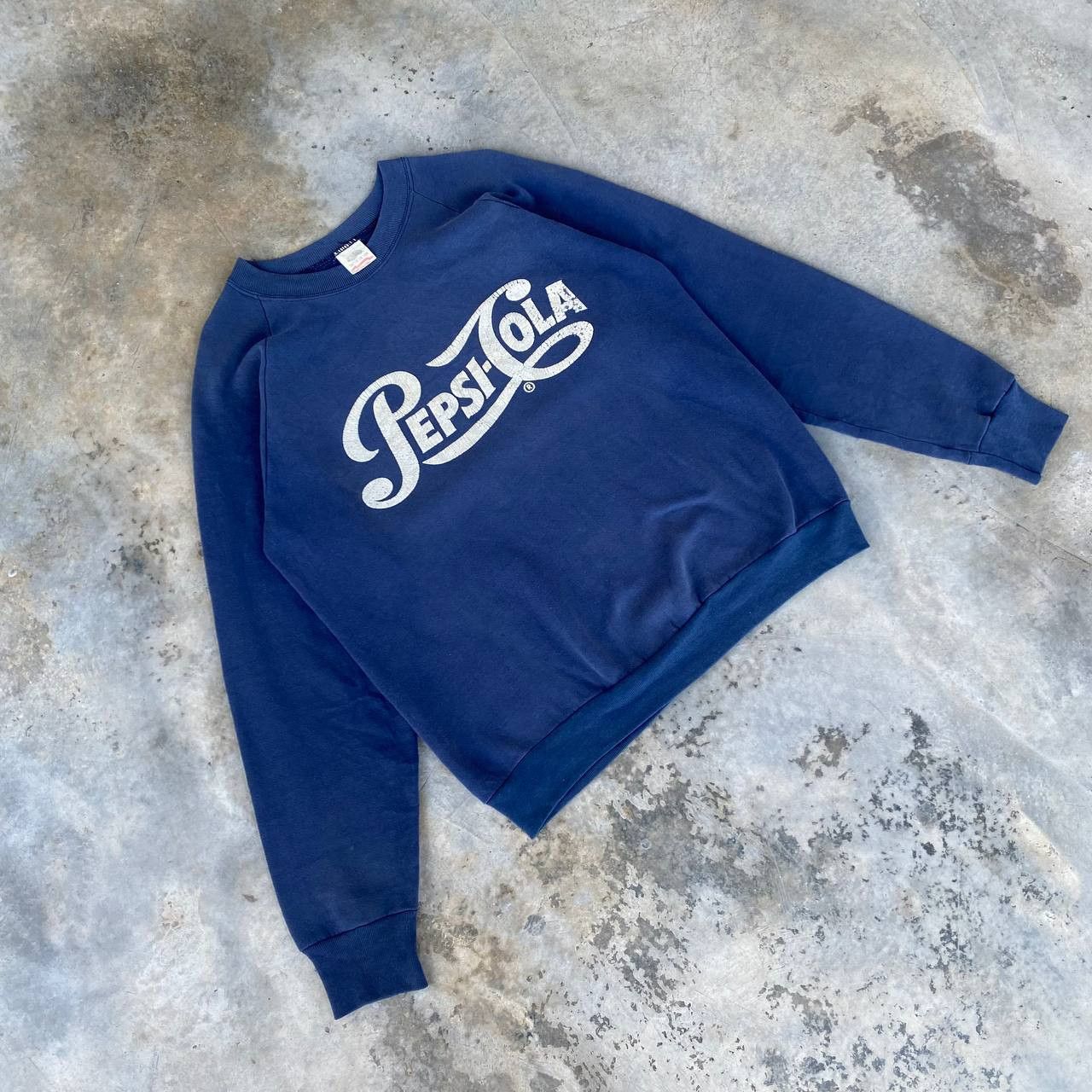 Vintage BINDING OFFER🔥RARE VINTAGE 80S PEPSI-COLA FADED BLUE Size US L / EU 52-54 / 3 - 1 Thumbnail