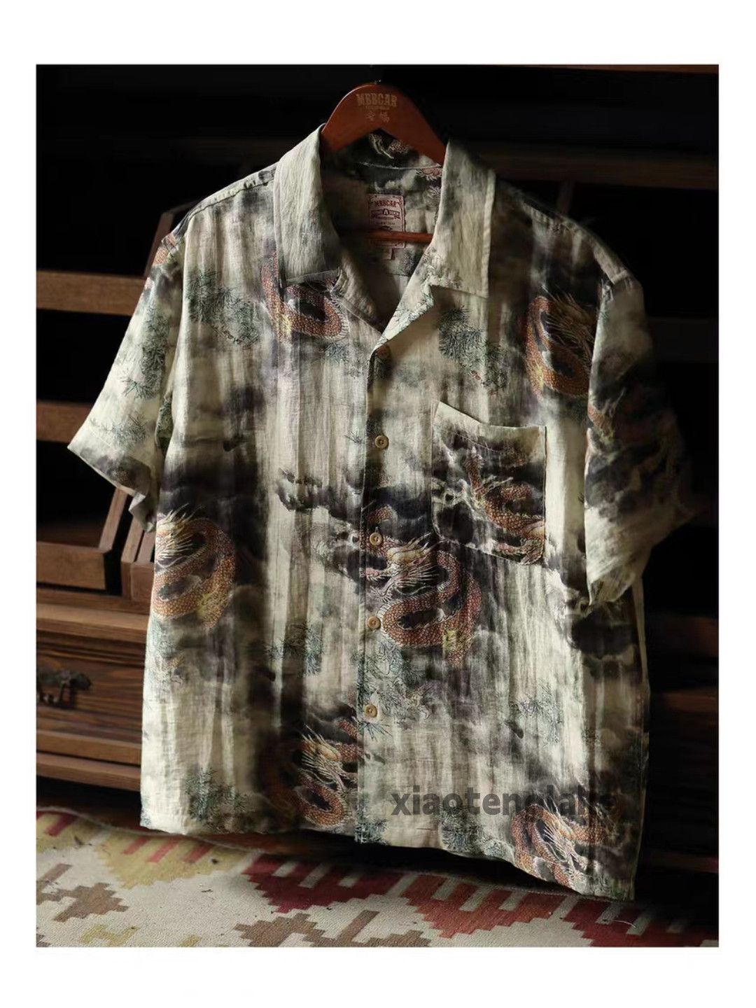 Designer × Vintage Full pattern skate outdoor sports party aloha surf shirts Size US XL / EU 56 / 4 - 1 Thumbnail