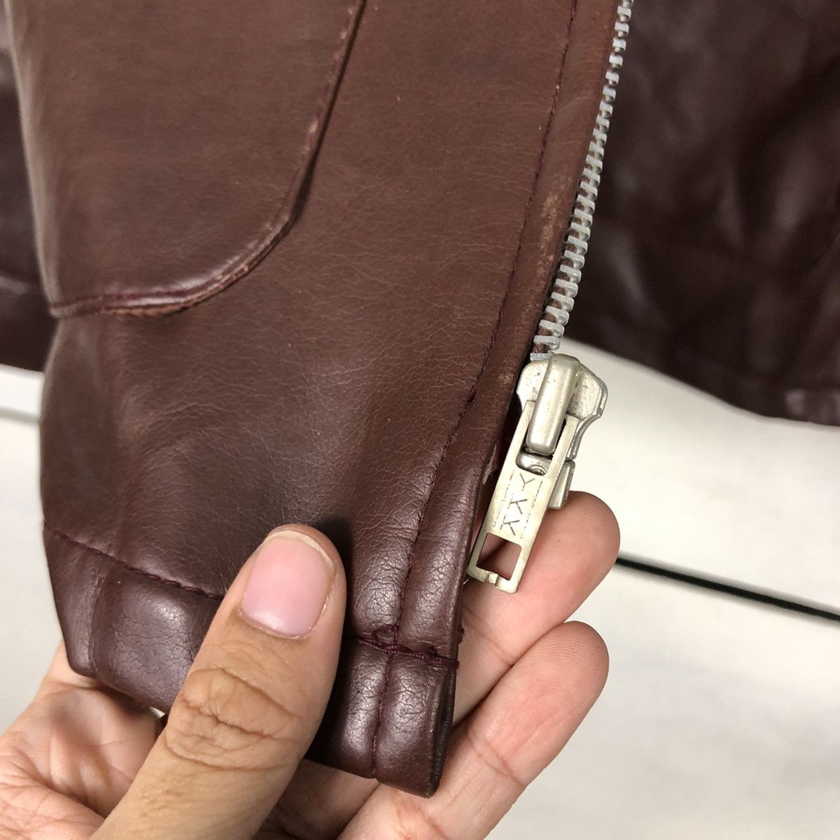 Japanese Brand 📌Vintage Soft Leather Biker Jacket JcPenny Issey Miyake Size US L / EU 52-54 / 3 - 17 Thumbnail