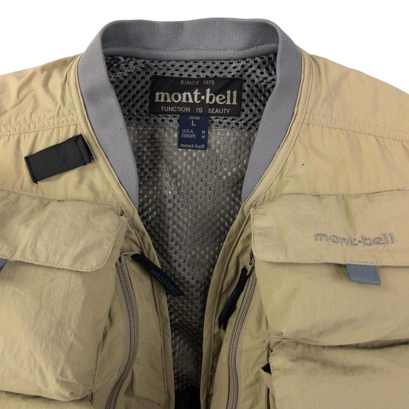 Montbell Vintage Montbell Multi Pocket Cargo Vest Gilet Size M Size US M / EU 48-50 / 2 - 4 Thumbnail
