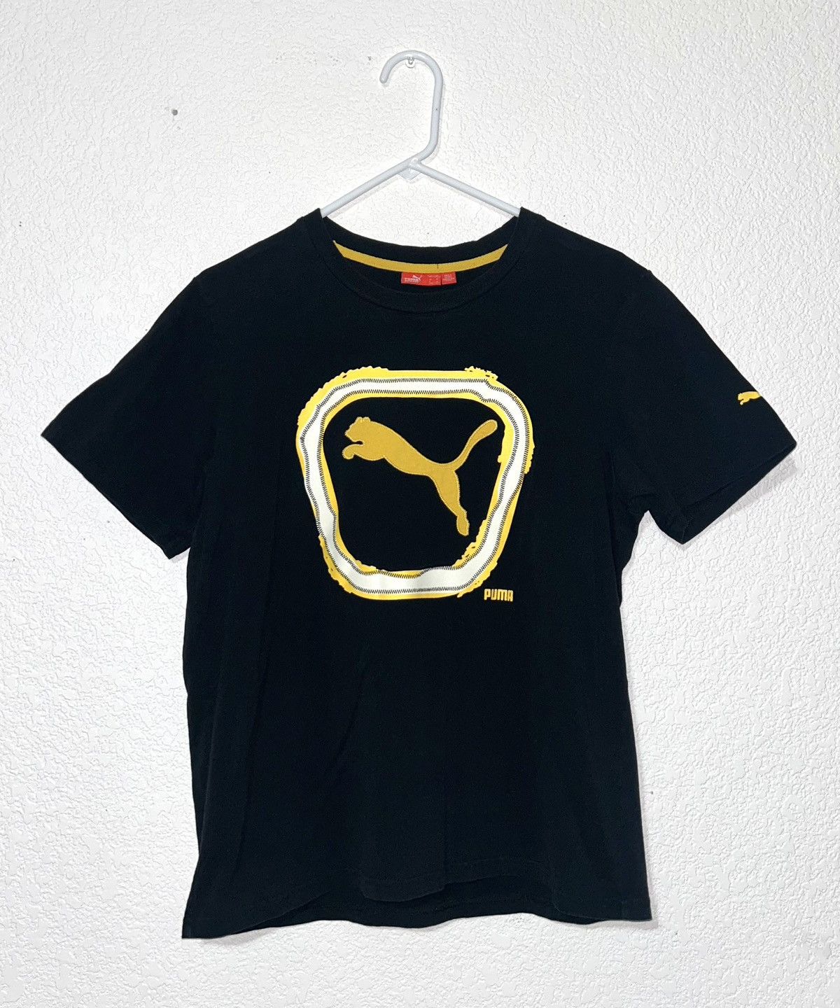 Puma Puma Logo Black Tee Size US M / EU 48-50 / 2 - 1 Thumbnail