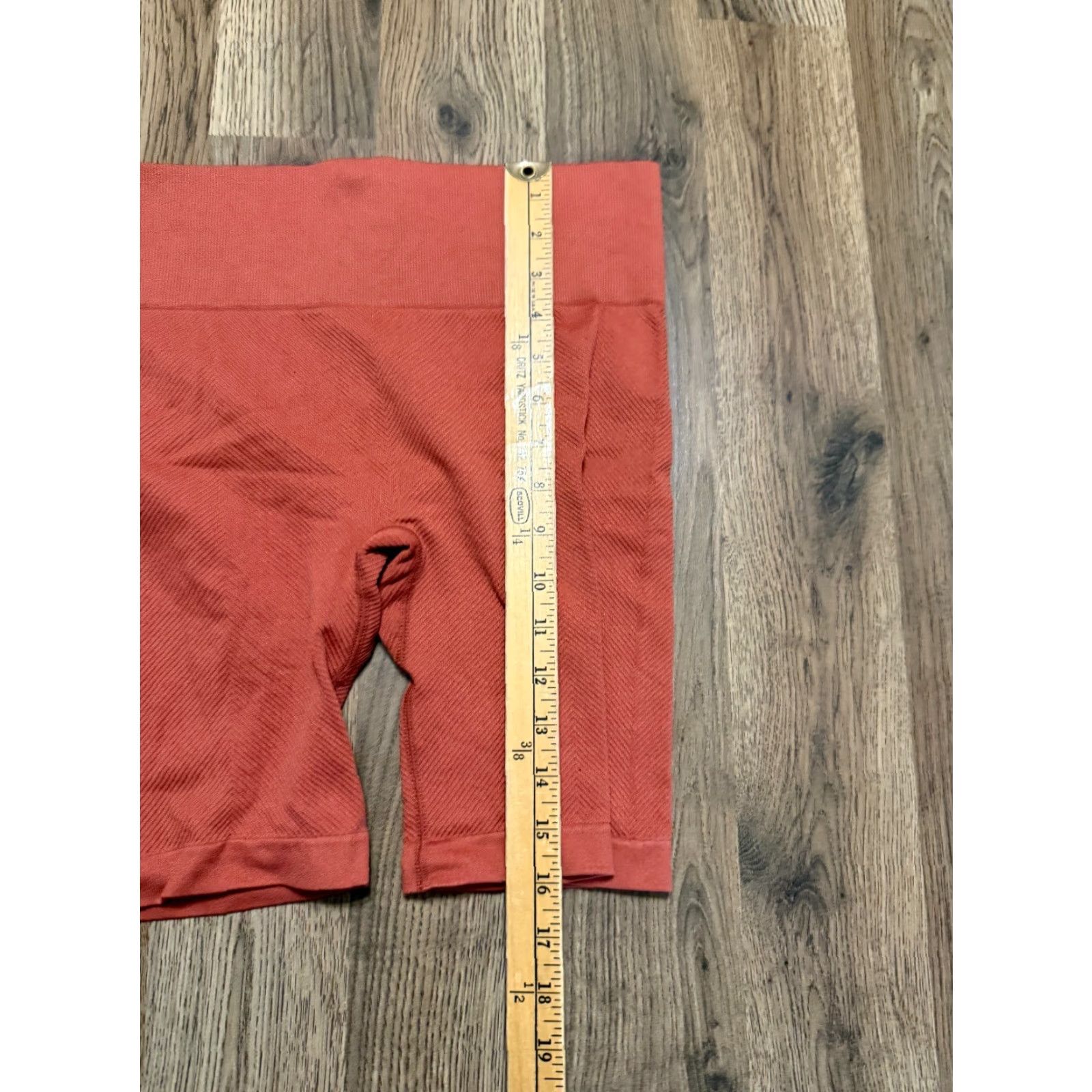 Vintage Maurices Shorts Women’s Small Orange Biker Shorts Pull On Casual Activewear Stretch 3 in Inseam Regular Size ONE SIZE - 4 Thumbnail