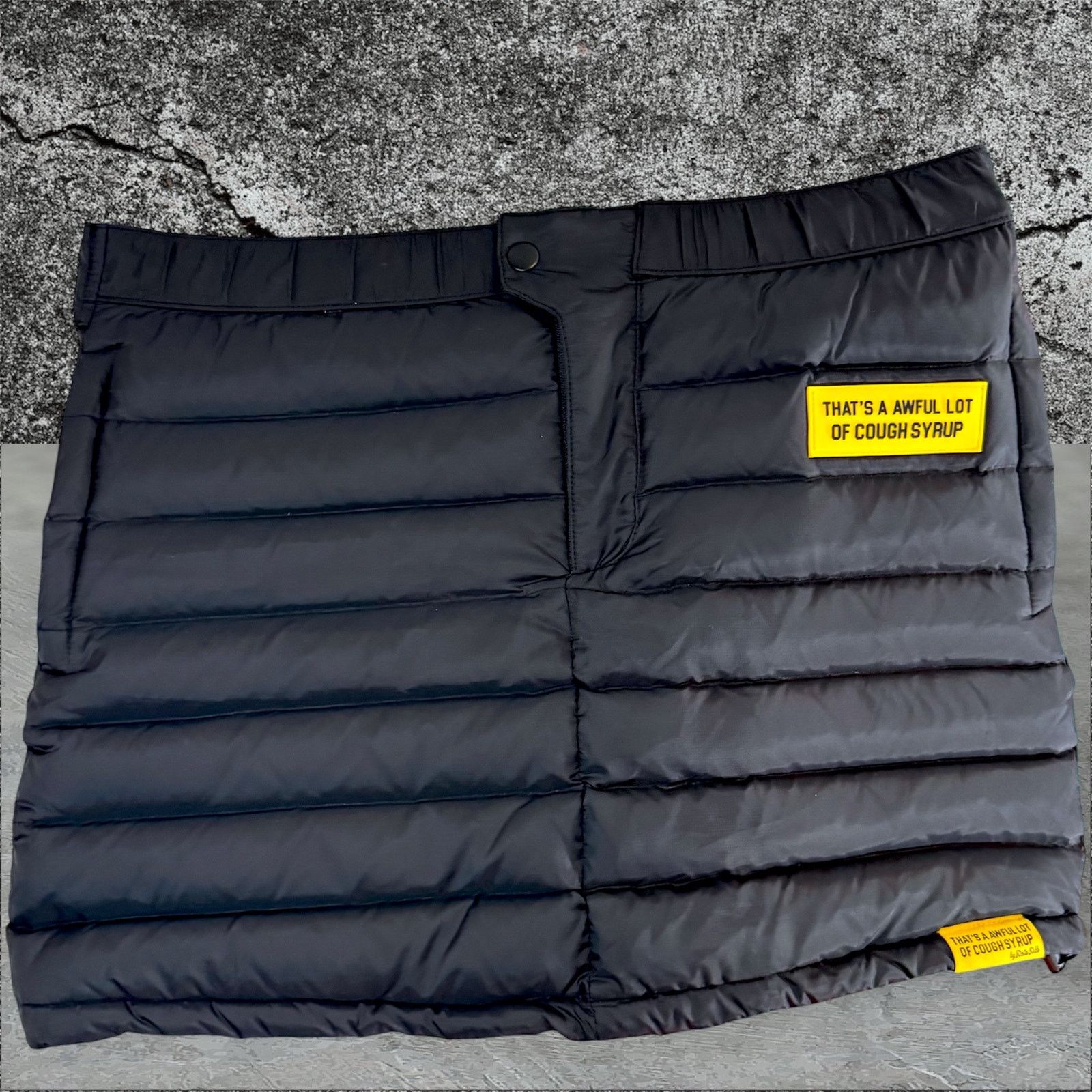 Awful Lot of Cough Syrup •NWT• Awful Lot of Cough Syrup puffy black skirt • XL Size 36" / US 14 / IT 50 - 1 Thumbnail