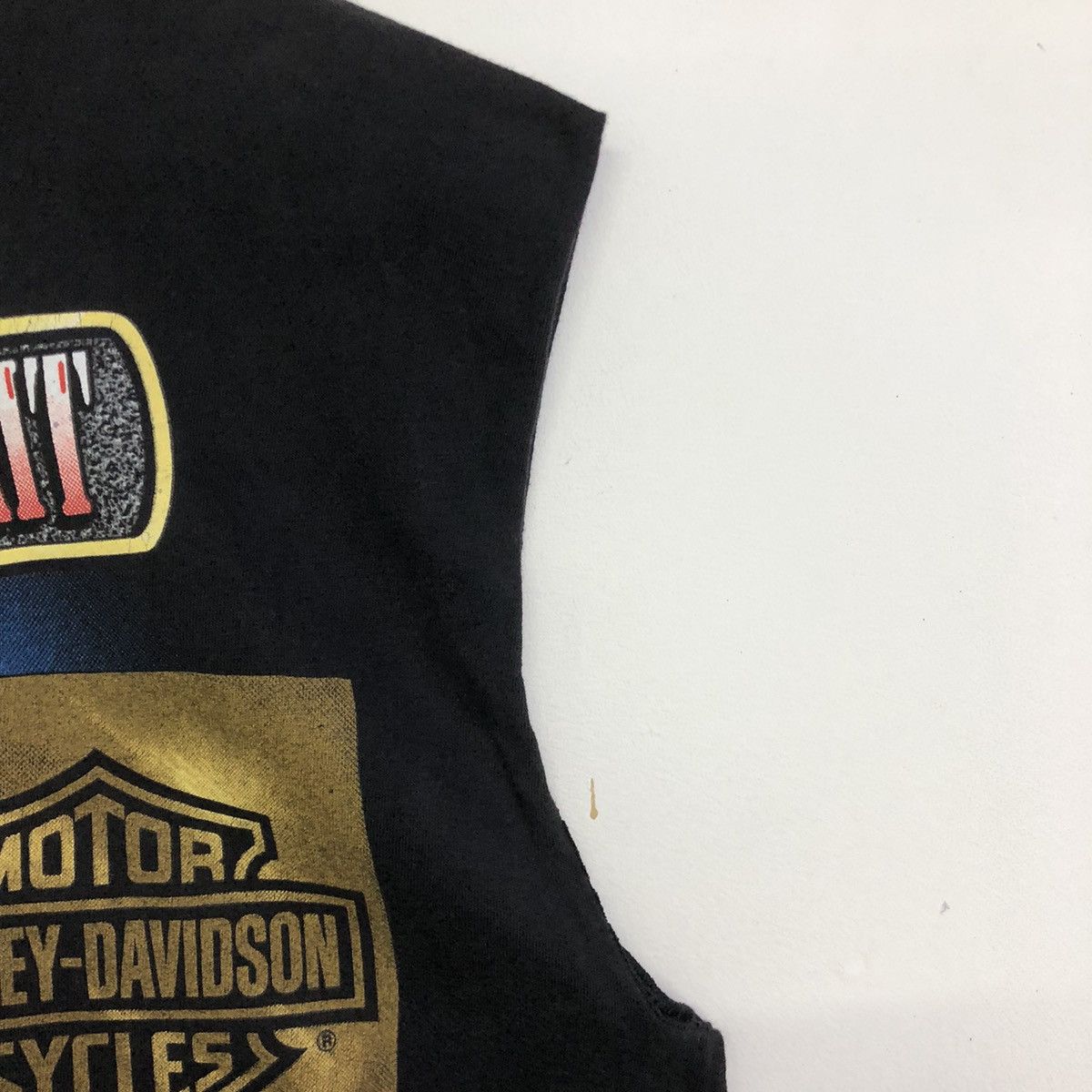 Harley Davidson × Vintage Vintage Harley Davidson Motorcycles Costom Sleeveles Tanktop Size US L / EU 52-54 / 3 - 7 Thumbnail