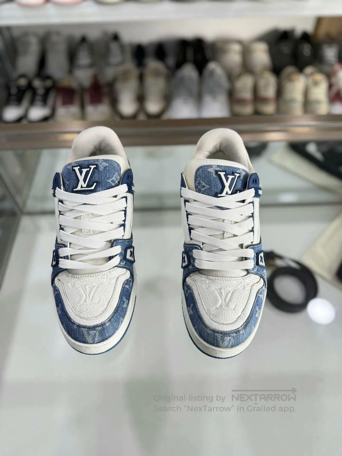 Louis Vuitton Louis Vuitton LV Trainer Men's Shoes. Size US 8 / EU 41 - 2 Thumbnail