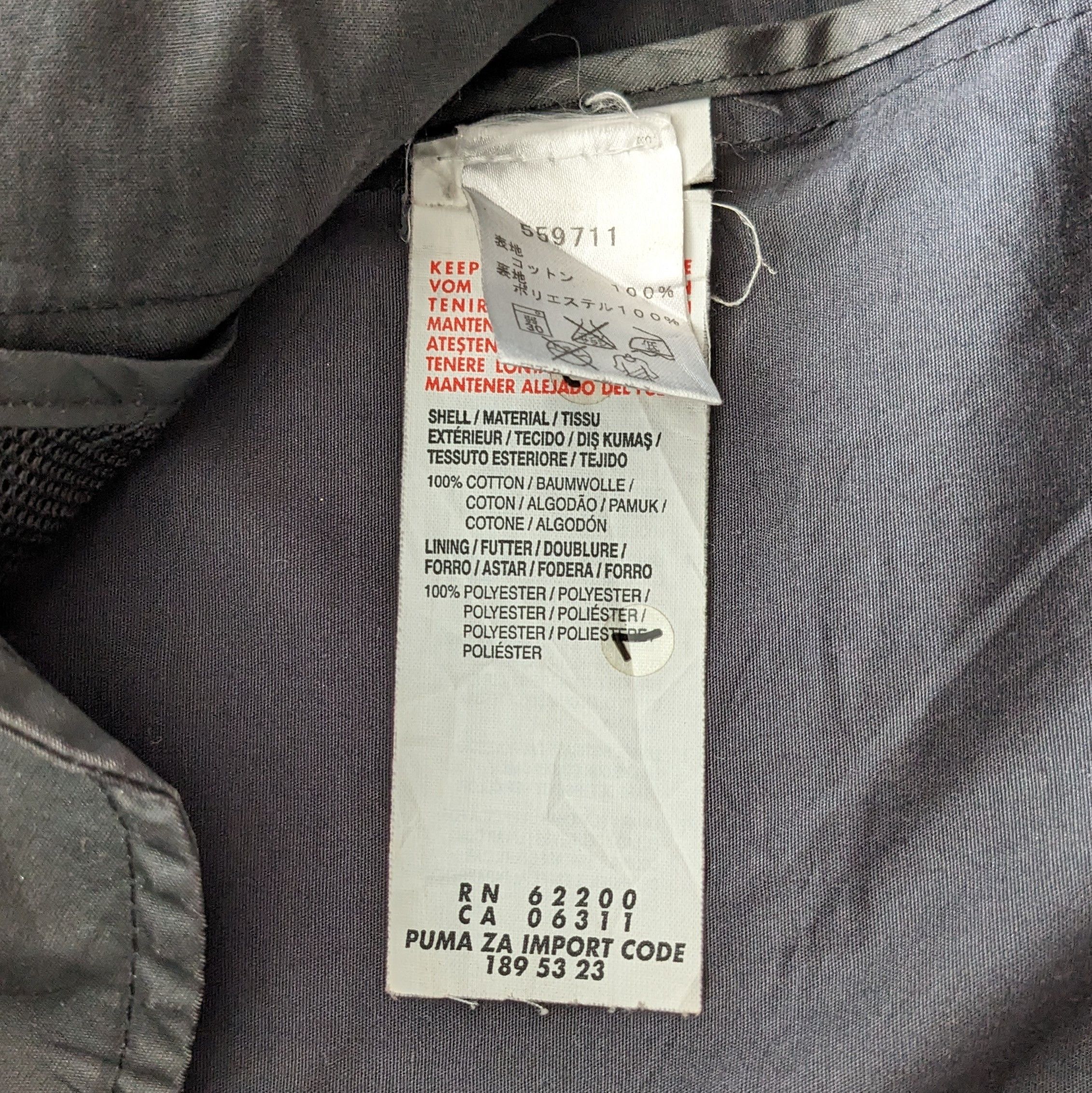Puma Vintage PUMA By Hussein Chalayan Outdoor Designer Jacket Size US M / EU 48-50 / 2 - 6 Thumbnail