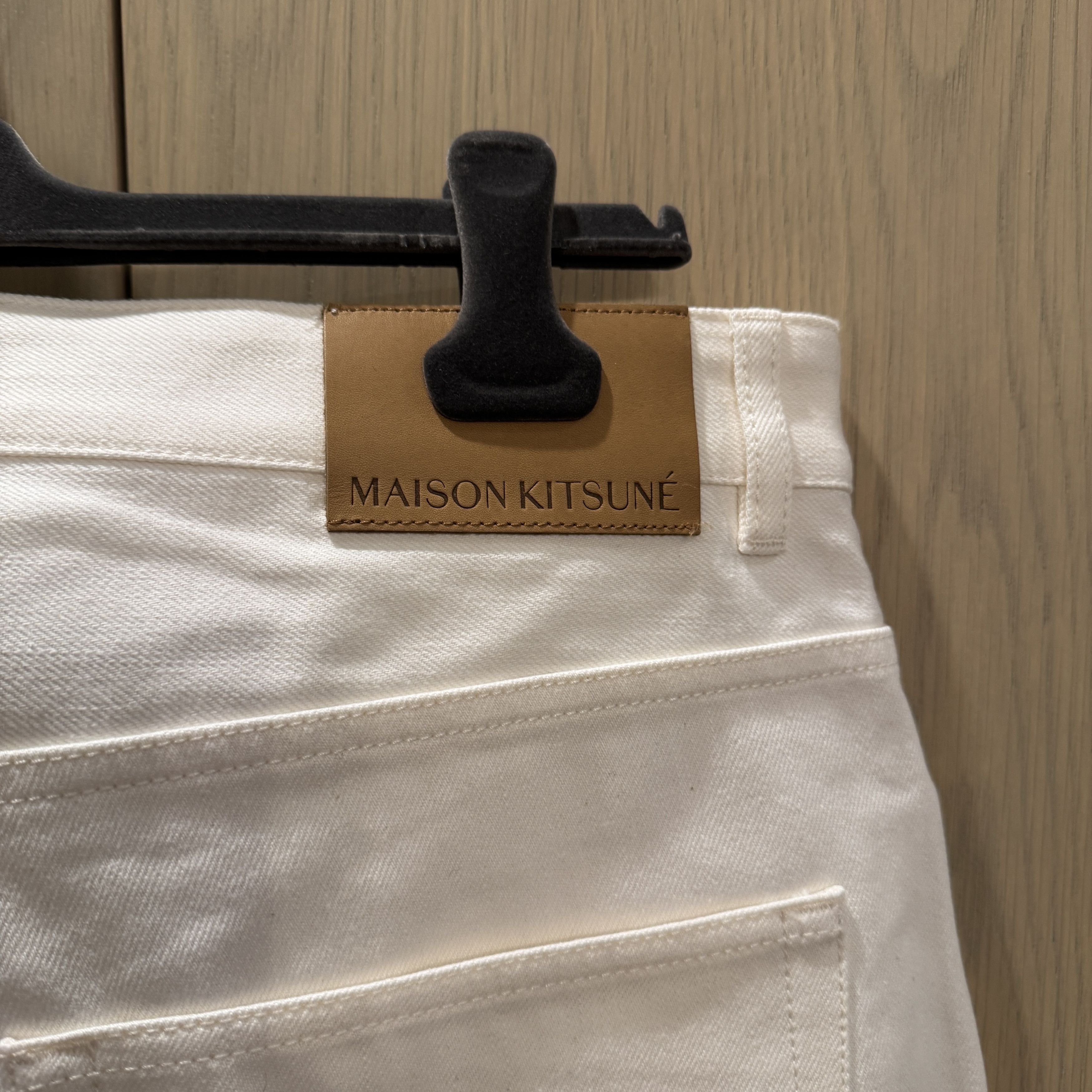 Maison Kitsune Maison Kitsuné Man Jeans - 34 - White Size US 34 / EU 50 - 5 Thumbnail