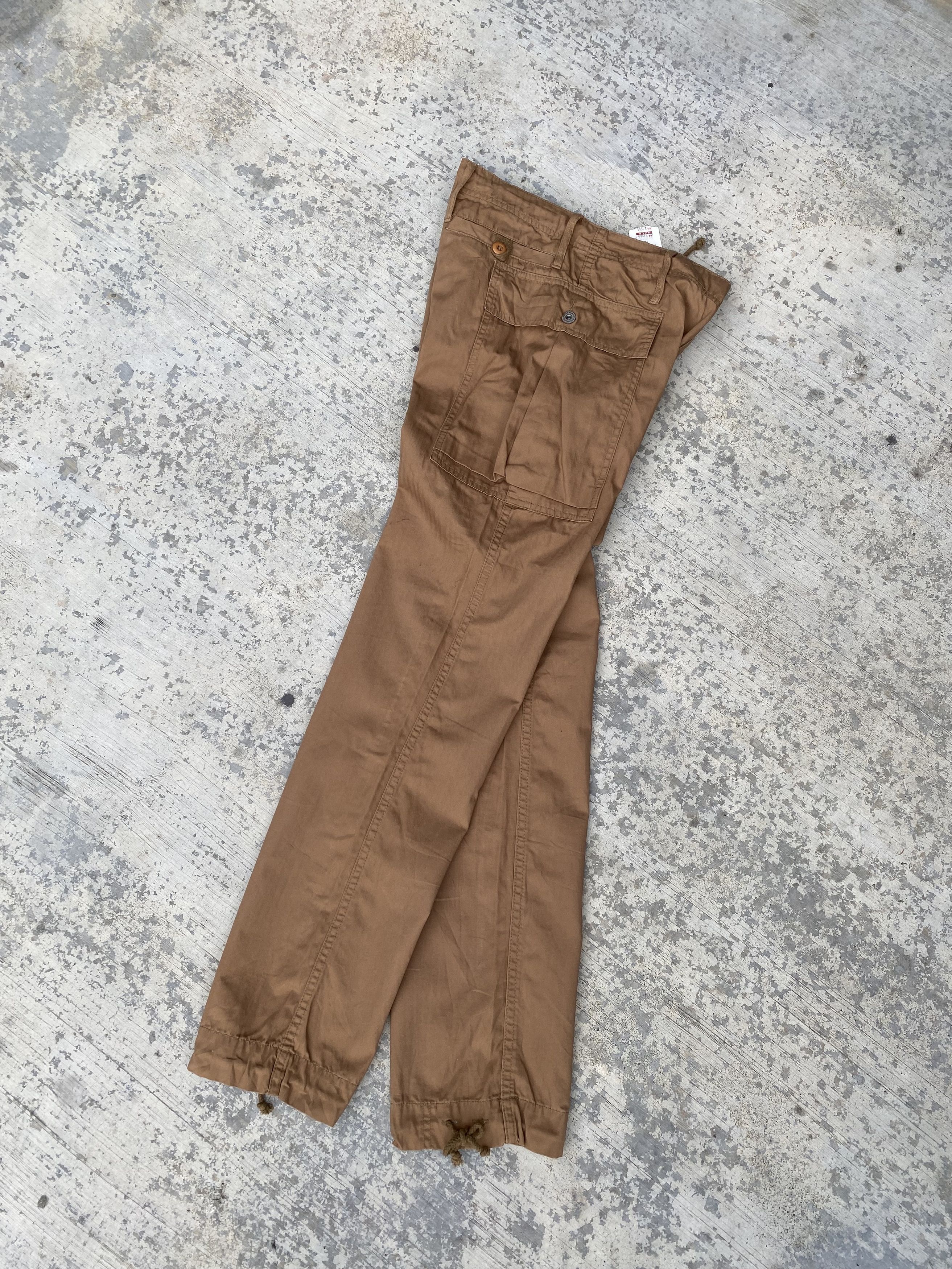 Japanese Brand Back Number Cotton Twill Tactical Cargo Pants Size US 31 - 3 Thumbnail