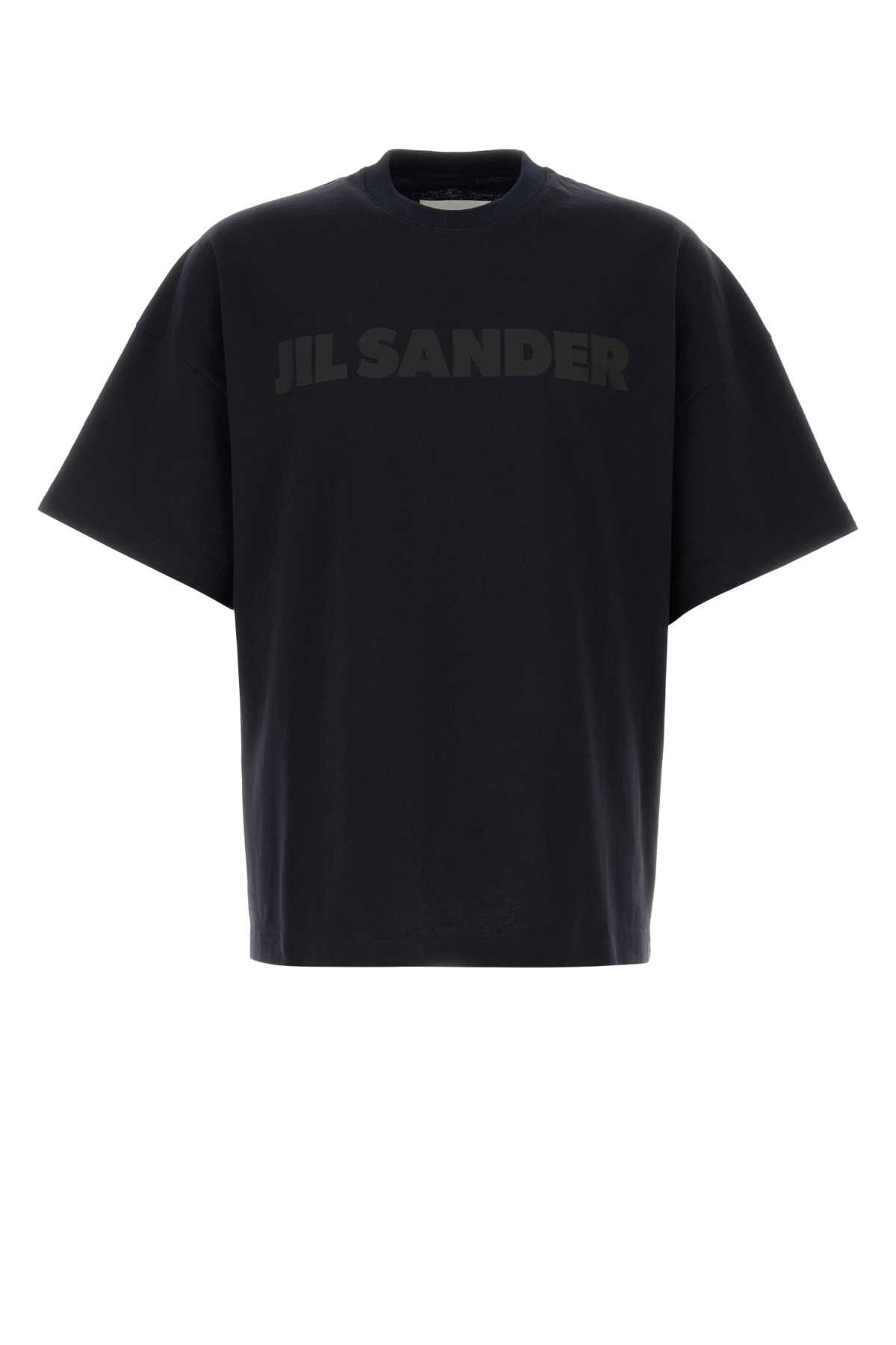 Midnight Blue Cotton Oversize T-Shirt
