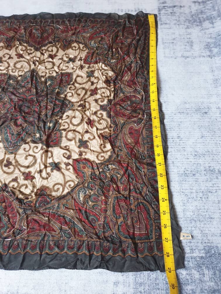 Japanese Brand Unnamed heavy abstract multicolour scarves Size ONE SIZE - 7 Thumbnail