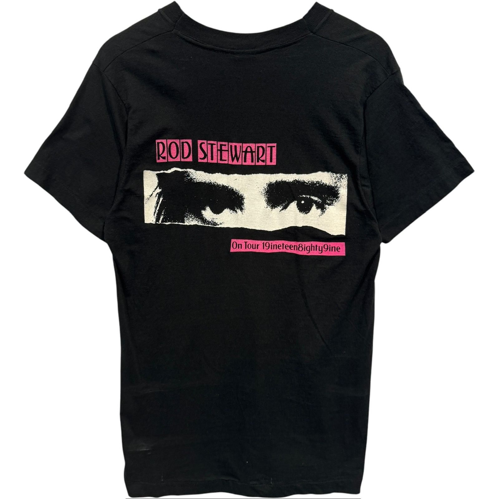 Fruit Of The Loom Vintage Rod Stewart Out Of Order Tour Tee 80s Large Size US L / EU 52-54 / 3 - 5 Thumbnail