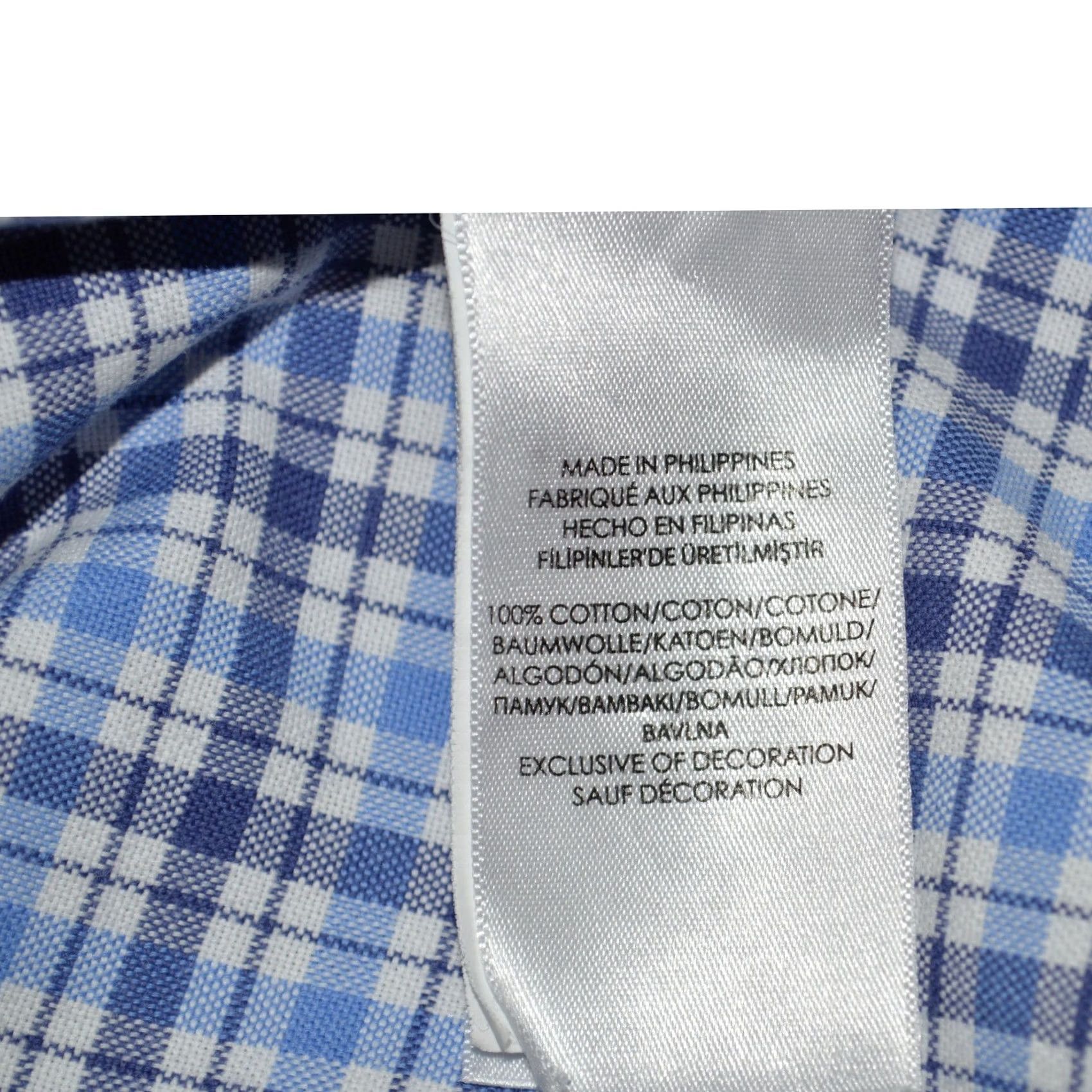 Ralph Lauren Ralph Lauren Shirt Long Sleeve Button Down Mens 3XLT Blue Checkered Big & Tall Size US XXL / EU 58 / 5 - 5 Thumbnail