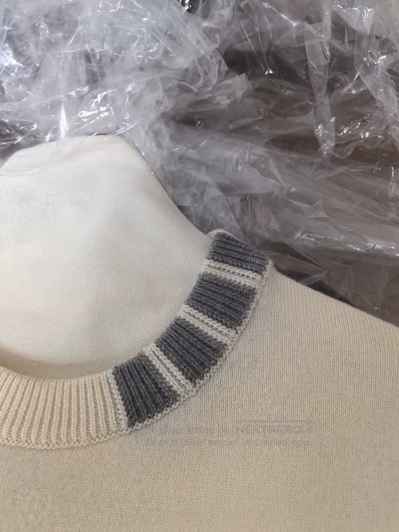 Thom Browne Thom Browne Wool Sweater Size US L / EU 52-54 / 3 - 4 Thumbnail