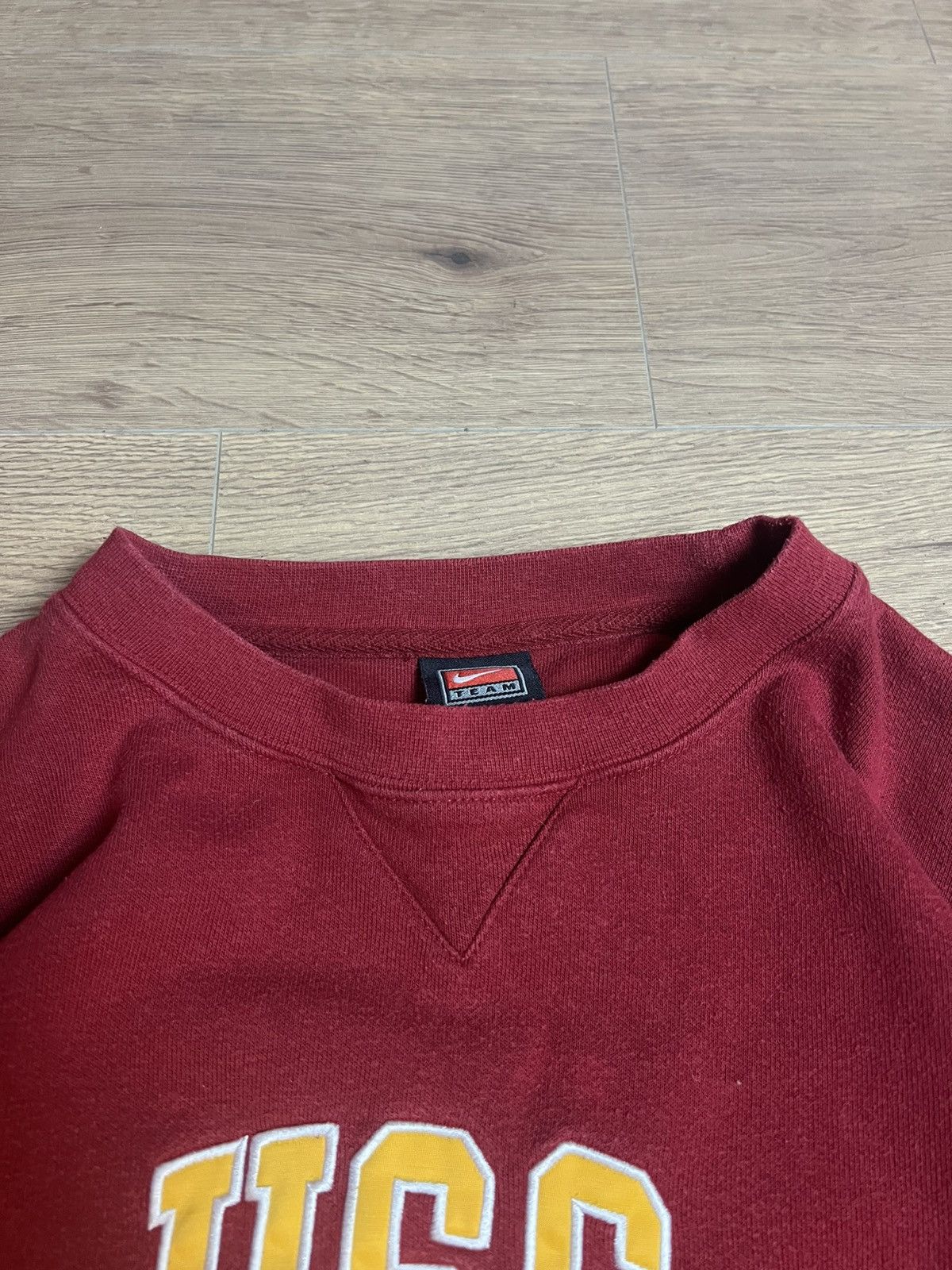 Nike Nike Team Vintage USC Sweatshirt 00s 90s Size US M / EU 48-50 / 2 - 4 Thumbnail