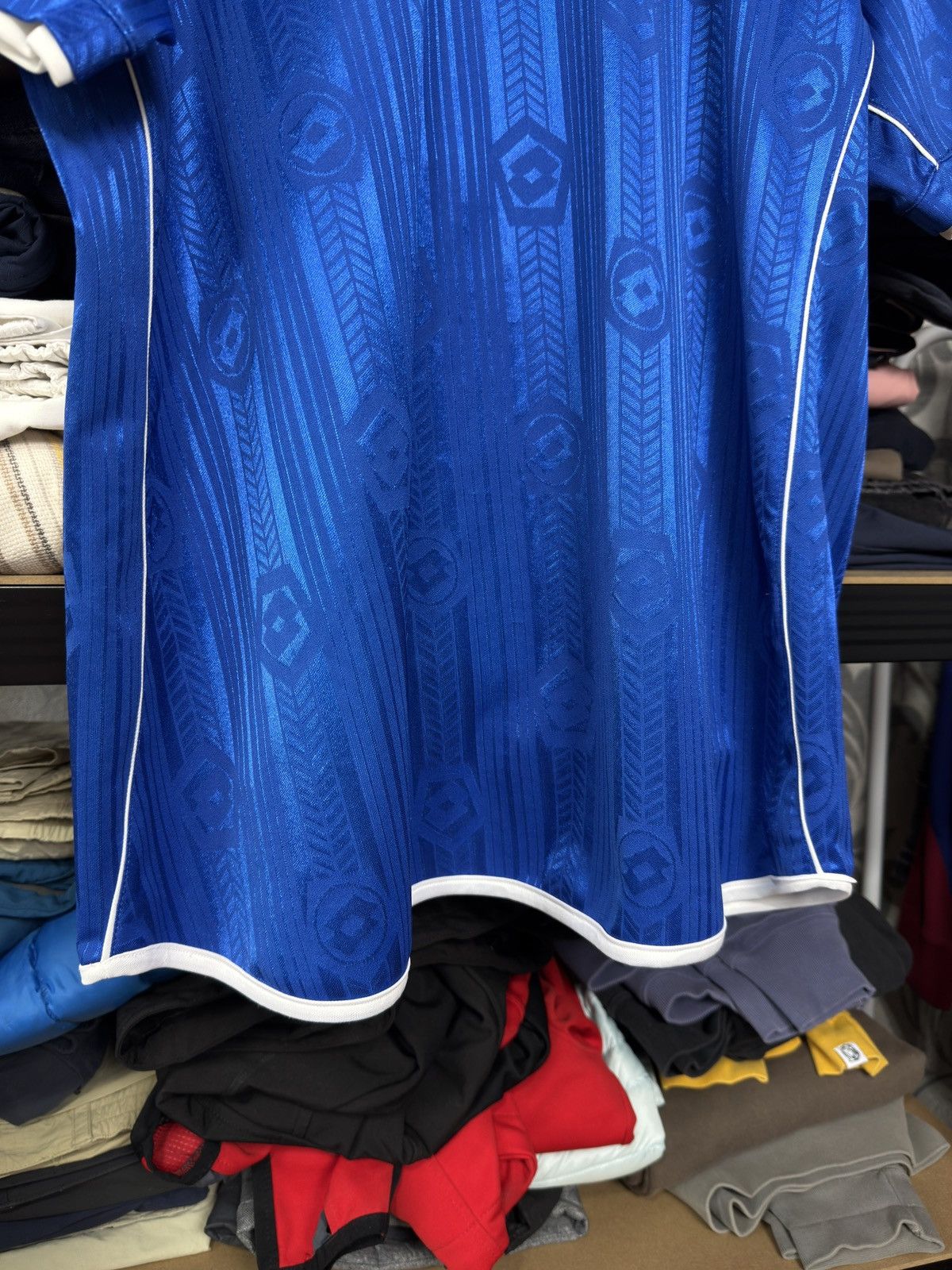 Lotto Sport × Vintage VTG LOTTO DINAMO ZAGREB HOME FOOTBALL SHIRT SOCCER JERSEY Size US XL / EU 56 / 4 - 11 Thumbnail