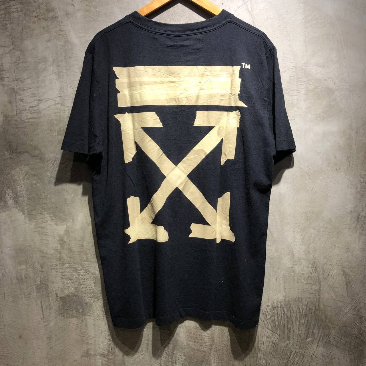 Off white t shirt clearance tape