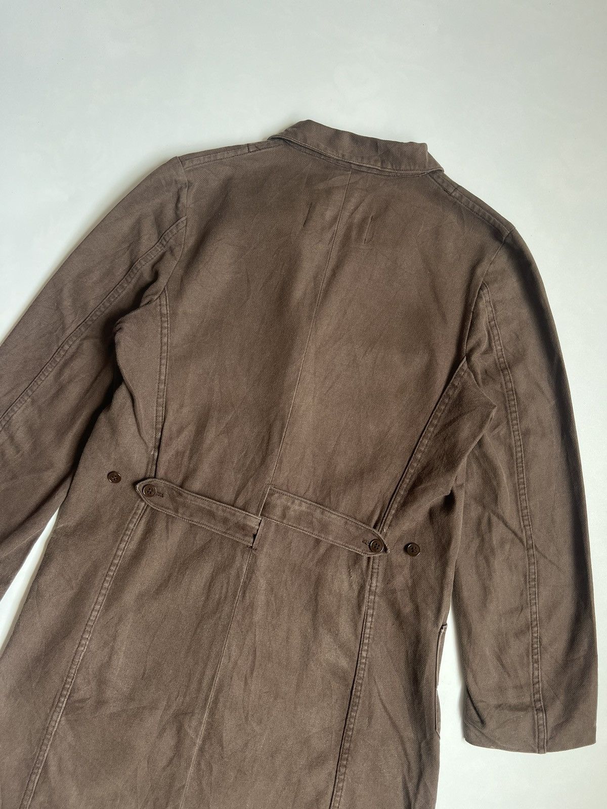 CABANE de ZUCCa Zucca Travail Long Jacket Made In France Size US S / EU 44-46 / 1 - 7 Thumbnail