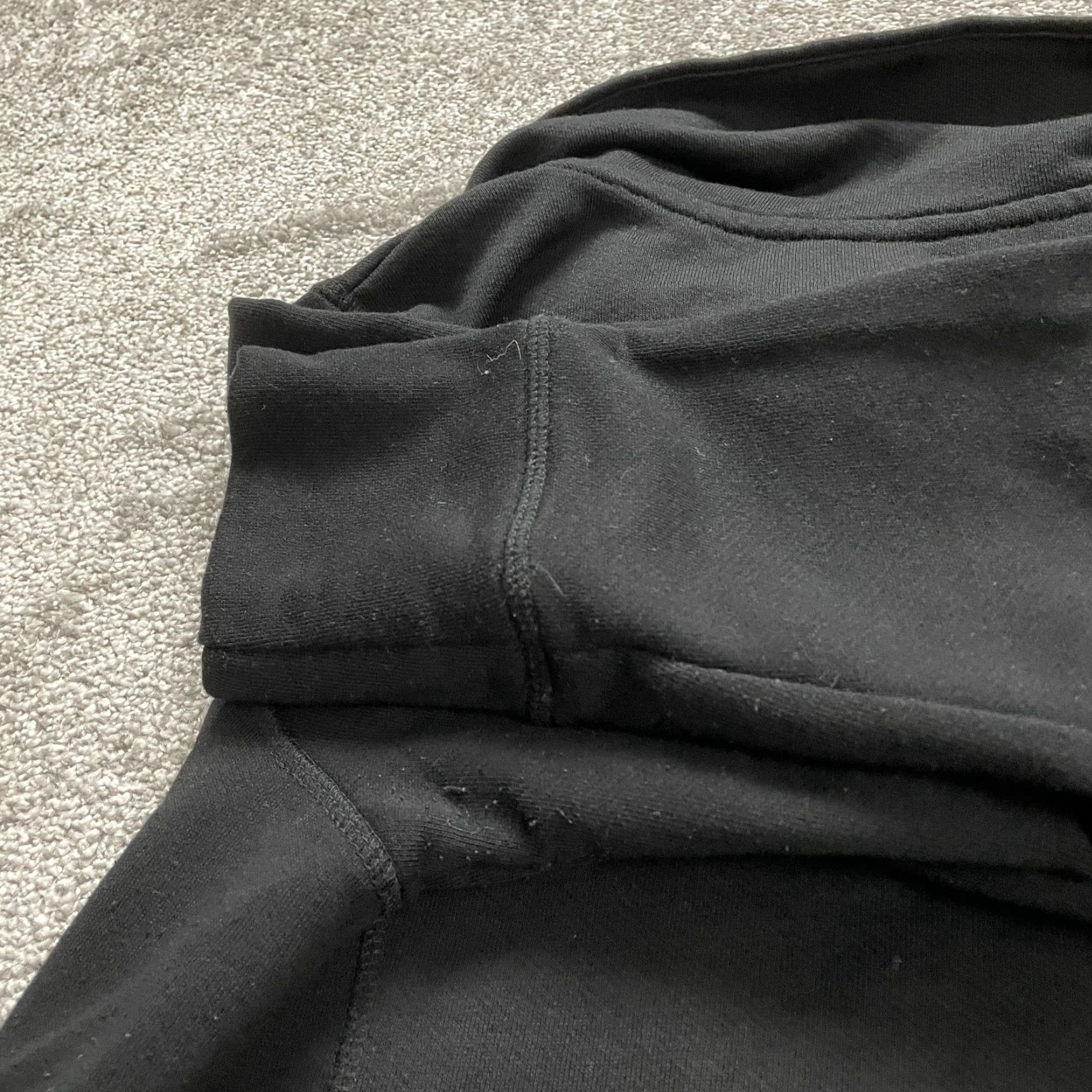 Eddie Bauer Eddie Bauer Open Jacket Womens XL Solid Black Shawl Neck Cotton Casual Outdoor Size XL / US 12-14 / IT 48-50 - 4 Thumbnail