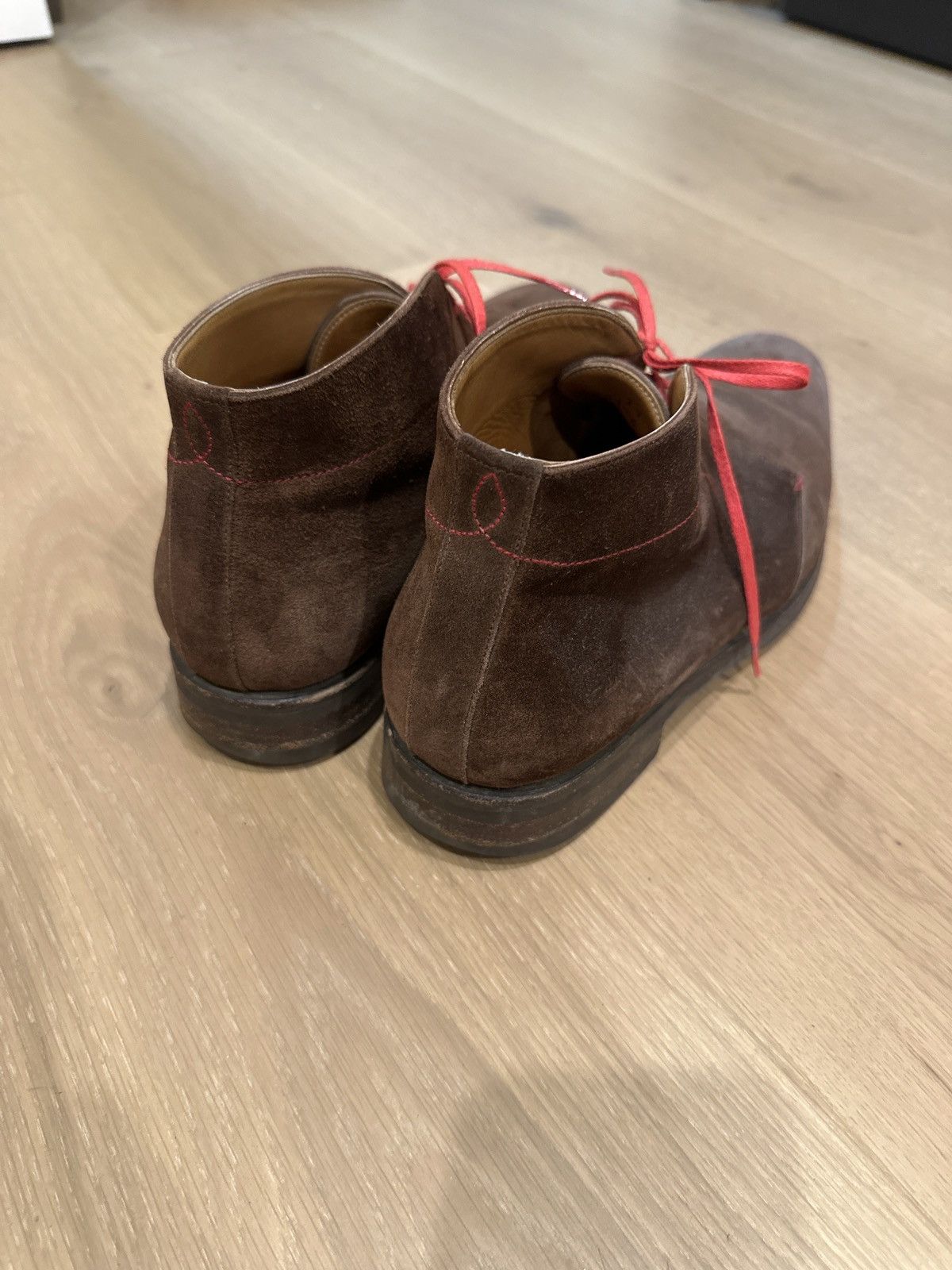 Cobbler Union 7.5UK Dark Brown Suede Cobbler Union Chukka Size US 8.5 / EU 41-42 - 4 Thumbnail
