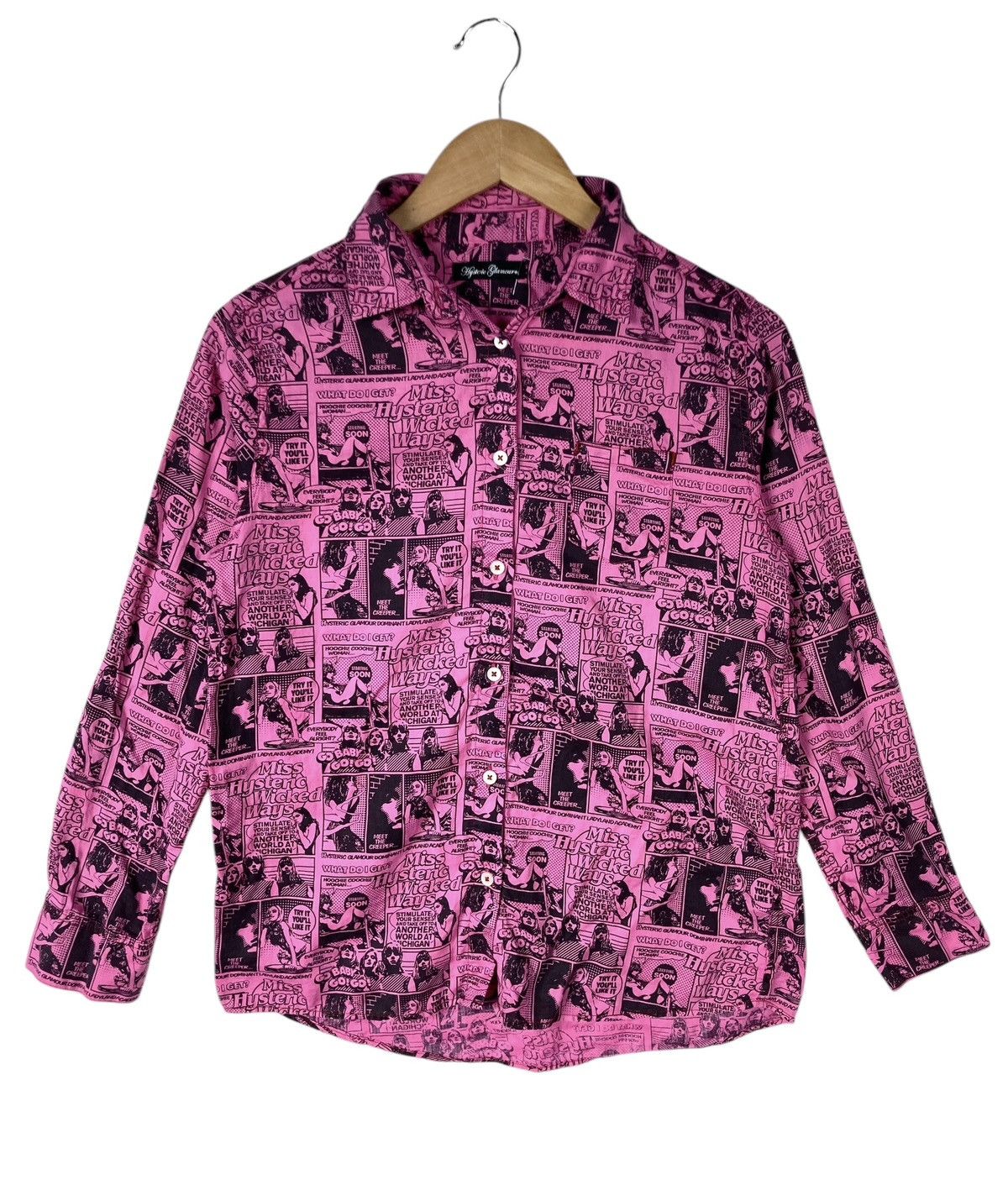 Hysteric Glamour × If Six Was Nine Hysteric Glamour Punk Miss Hysteric Wicked Ways Shirt Size US S / EU 44-46 / 1 - 2 Thumbnail