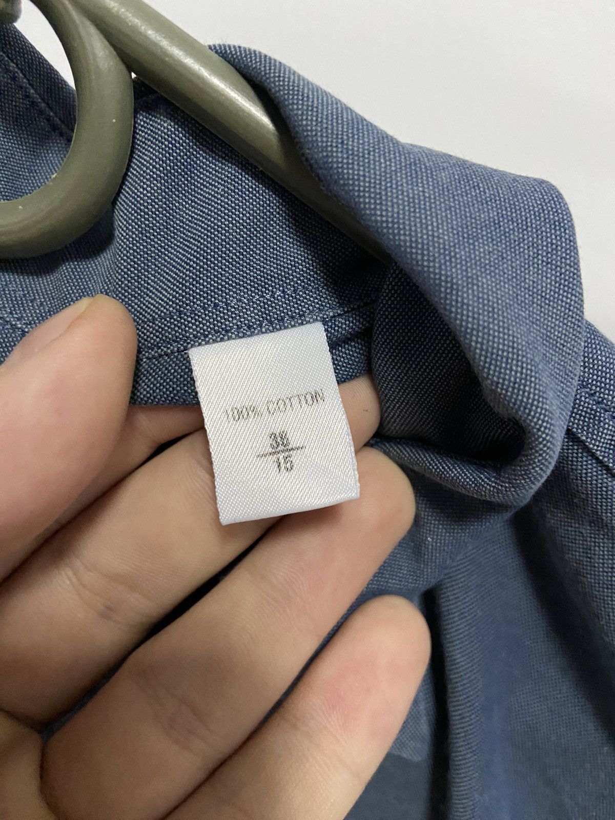 Vintage × Yves Saint Laurent Yves Saint Laurent Vintage Button Ups Luxury Small Logo YSL Size US L / EU 52-54 / 3 - 7 Thumbnail