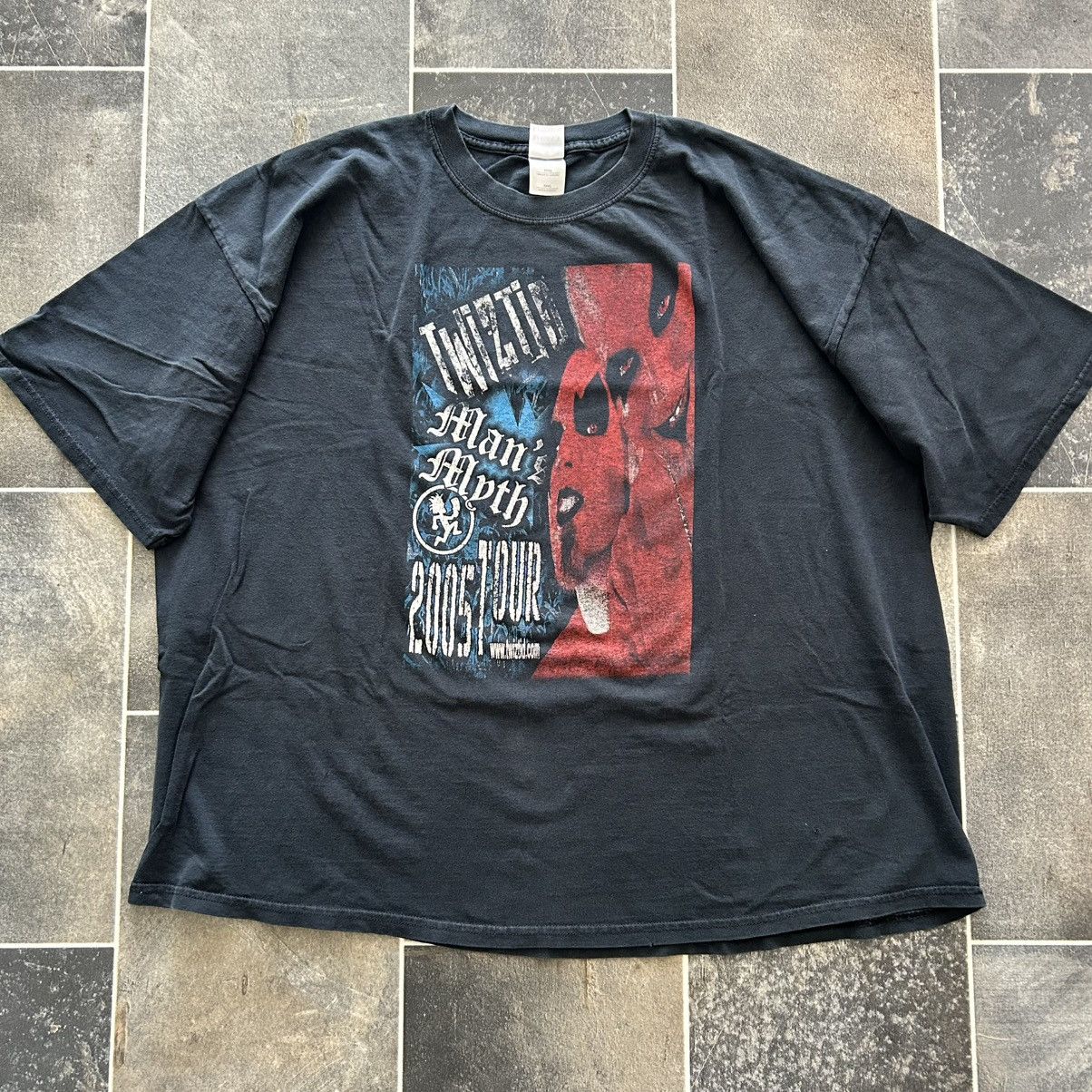 Vintage Vintage Twiztid Man’s Myth 2005 Tour Band Tee Size US XXL / EU 58 / 5 - 1 Thumbnail