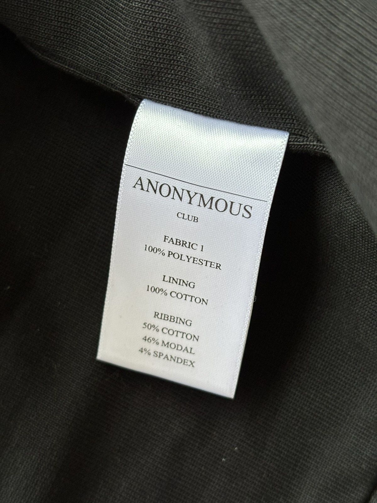 Anonymous Club Anonymous club shoulder hump bomber Size US XS / EU 42 / 0 - 7 Thumbnail