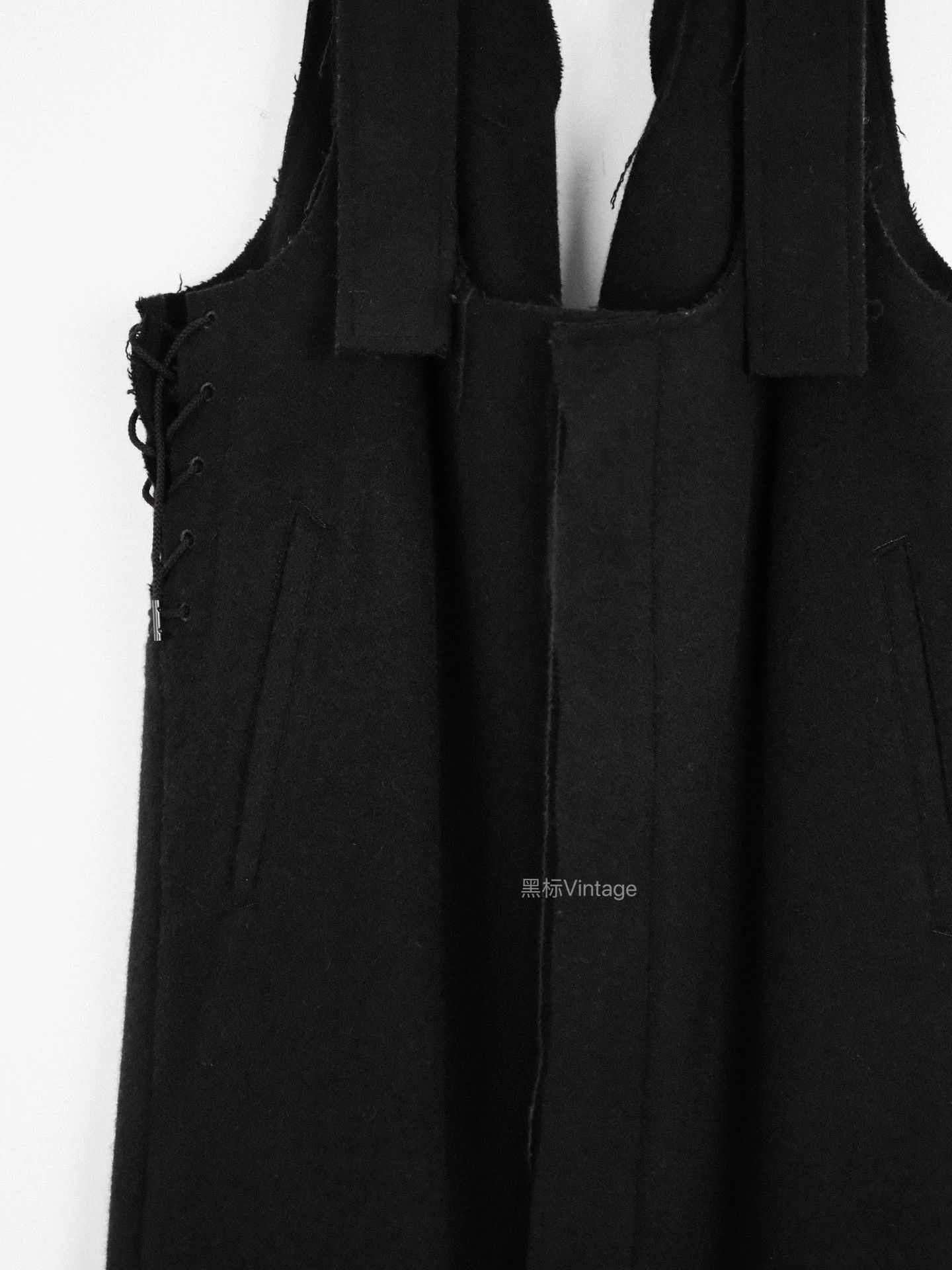 Yohji Yamamoto Yohji Yamamoto 22AW Vtg Distressed Tie Strap Dress Size S / US 4 / IT 40 - 3 Thumbnail