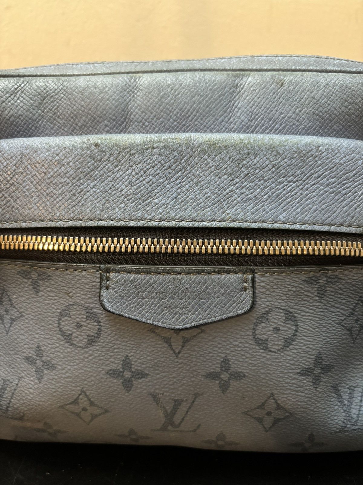 Louis Vuitton Louis Vuitton Taigarama Outdoor Monogram Messenger Bag Blue Size ONE SIZE - 2 Thumbnail