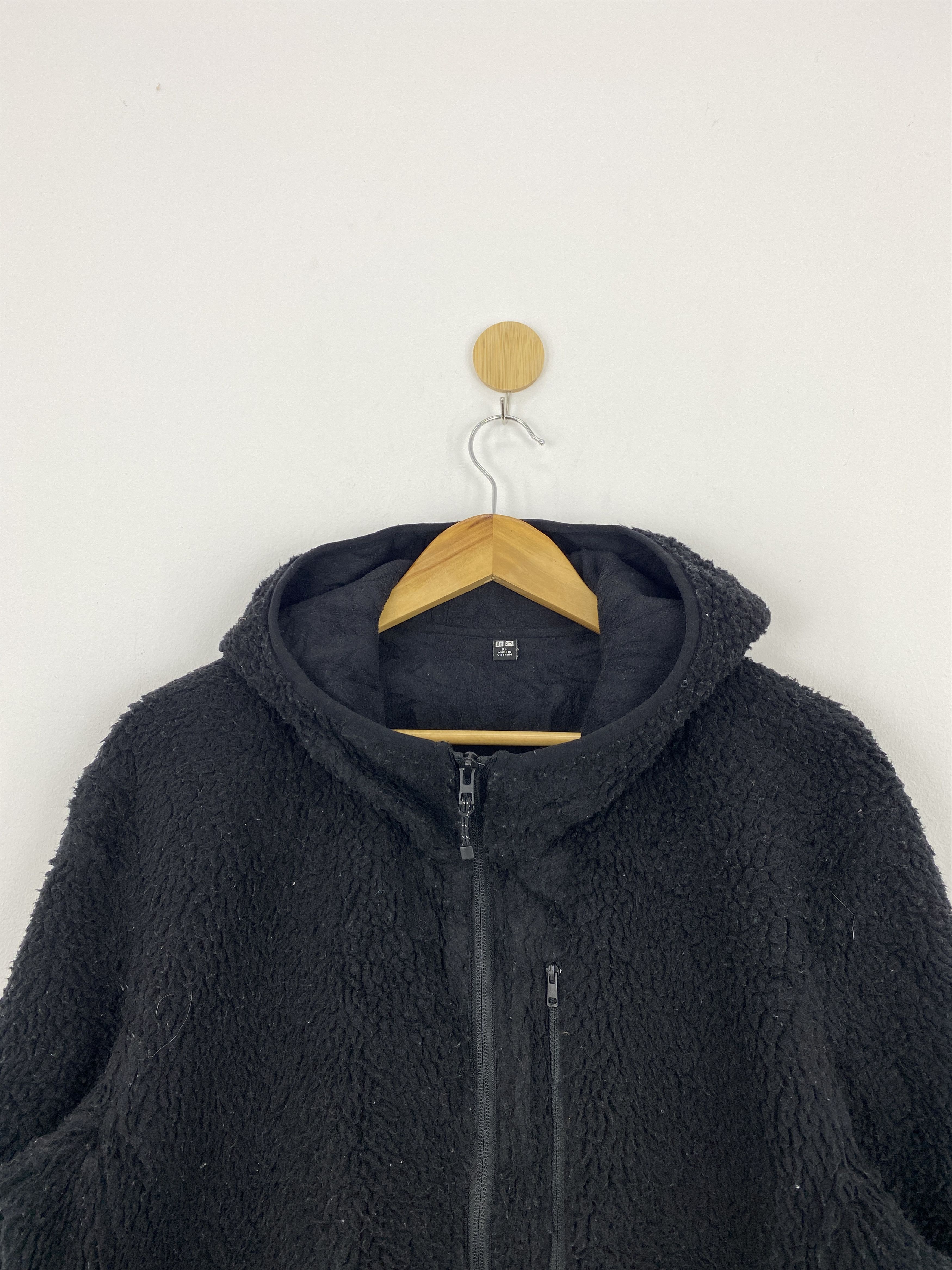 Uniqlo Vintage Uniqlo Fleece Sherpa Zipper Jacket J1828 Size US XL / EU 56 / 4 - 2 Thumbnail