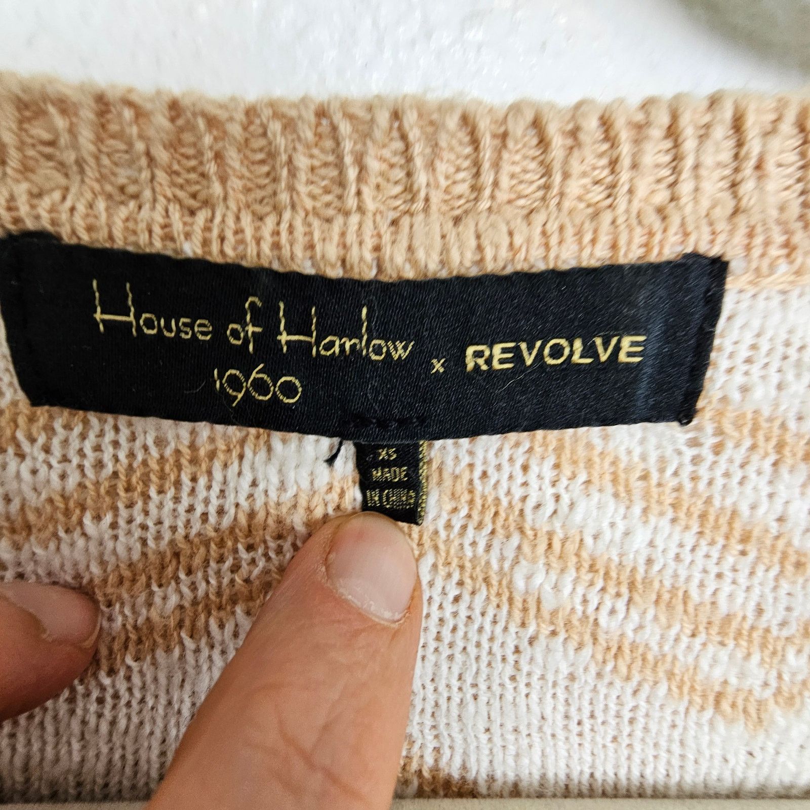 House of Harlow House of Harlow 1960 x Revolve Womens Marisol Sweater Wrap Size XS / US 0-2 / IT 36-38 - 8 Thumbnail