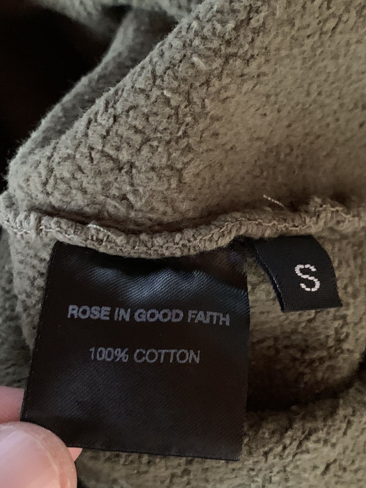 Lil Peep × ROSE IN GOOD FAITH *RARE* Lil Peep x Rose In Good Faith Greenpeace Sweatshirt Size US S / EU 44-46 / 1 - 8 Thumbnail