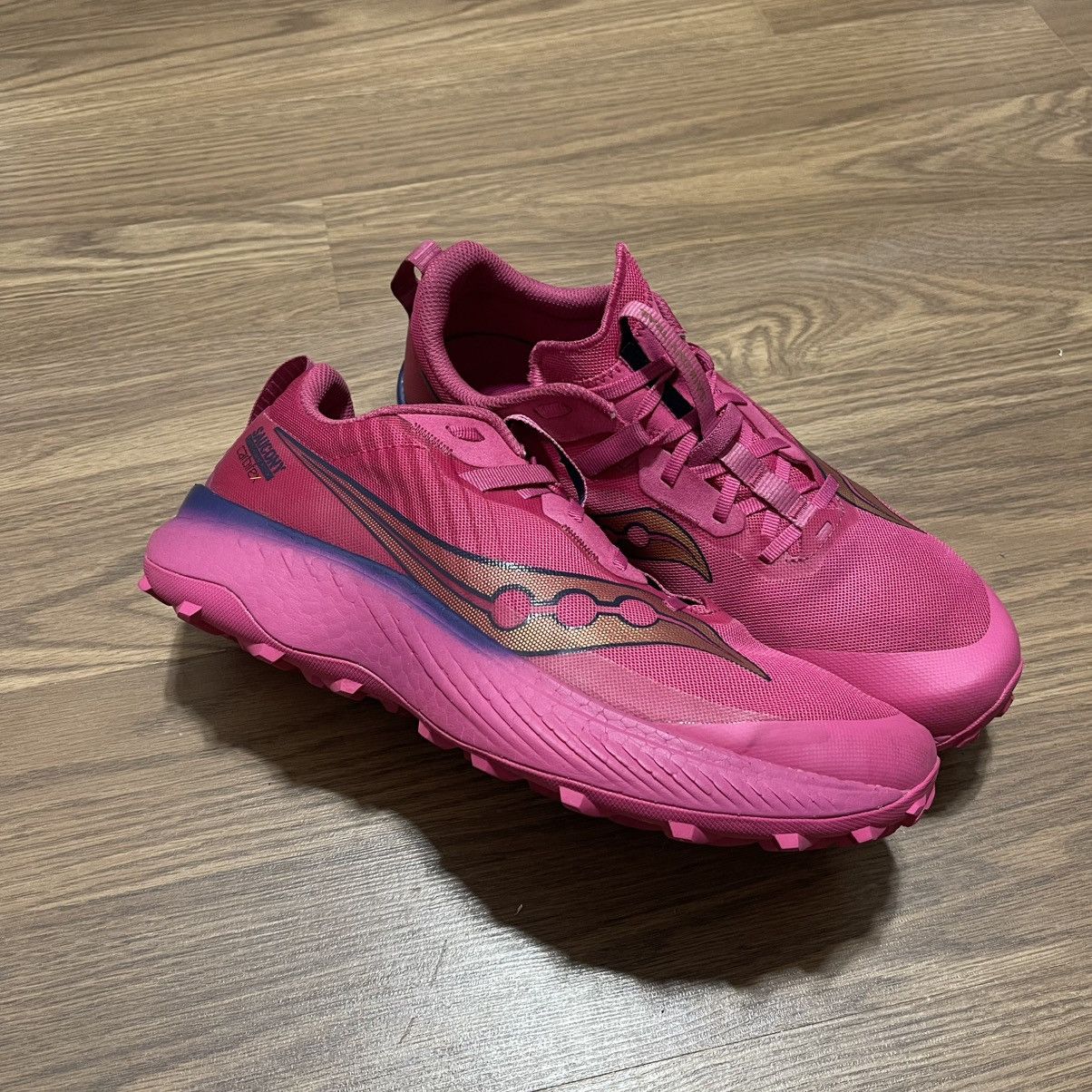 Saucony Saucony Endorphin Edge Trail Prospect Quartz Rose Size US 11.5 / EU 44-45 - 1 Thumbnail