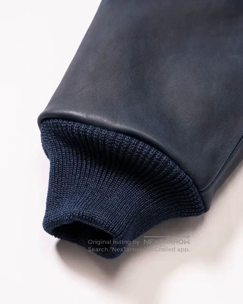 The Real McCoy's The Real McCoys A-2 indigo dyed horseskin jacket Size US M / EU 48-50 / 2 - 5 Thumbnail