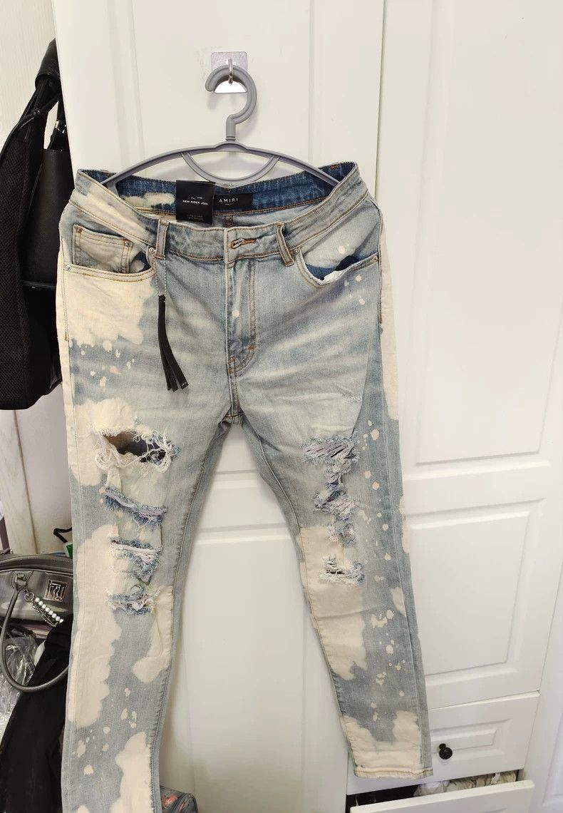 Amiri Amiri Size 48Ink-splashed jeans 2502-Nextarrow Size US 40 / EU 56 - 5 Thumbnail