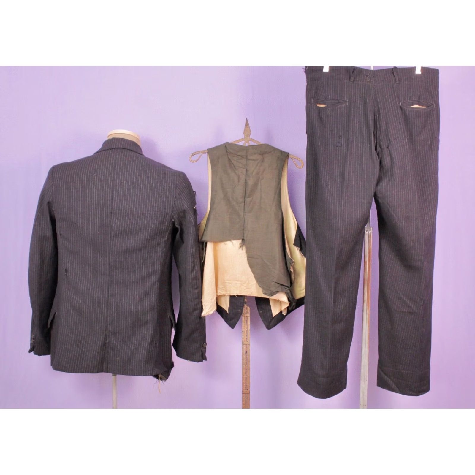 Vintage Item Specifications: Sleeve Length: 24.5 Size 36R - 2 Thumbnail