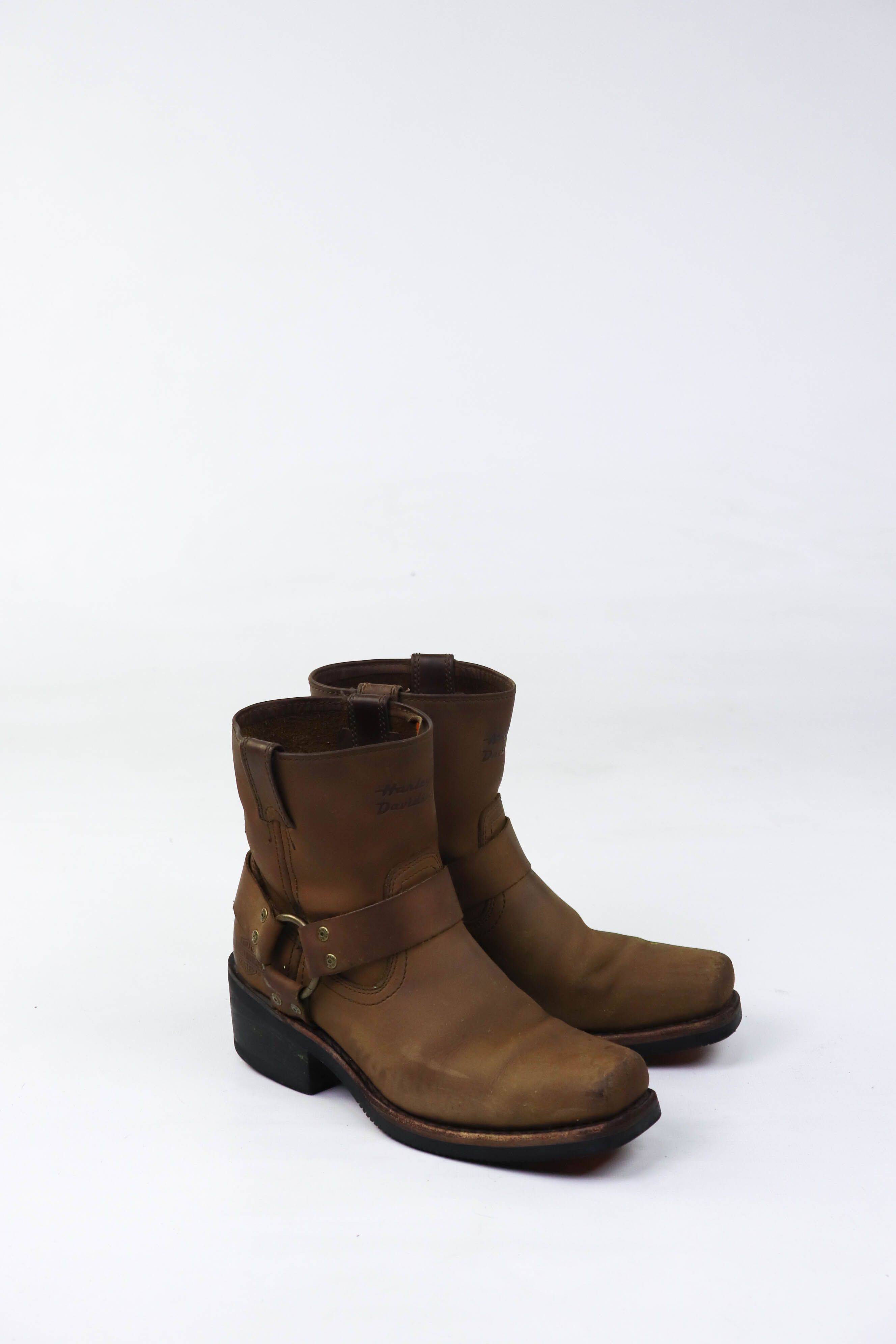 Harley Davidson Harley-Davidson Abbington Harness Leather Motorcycle Boots Size US 8.5 / IT 38.5 - 2 Thumbnail
