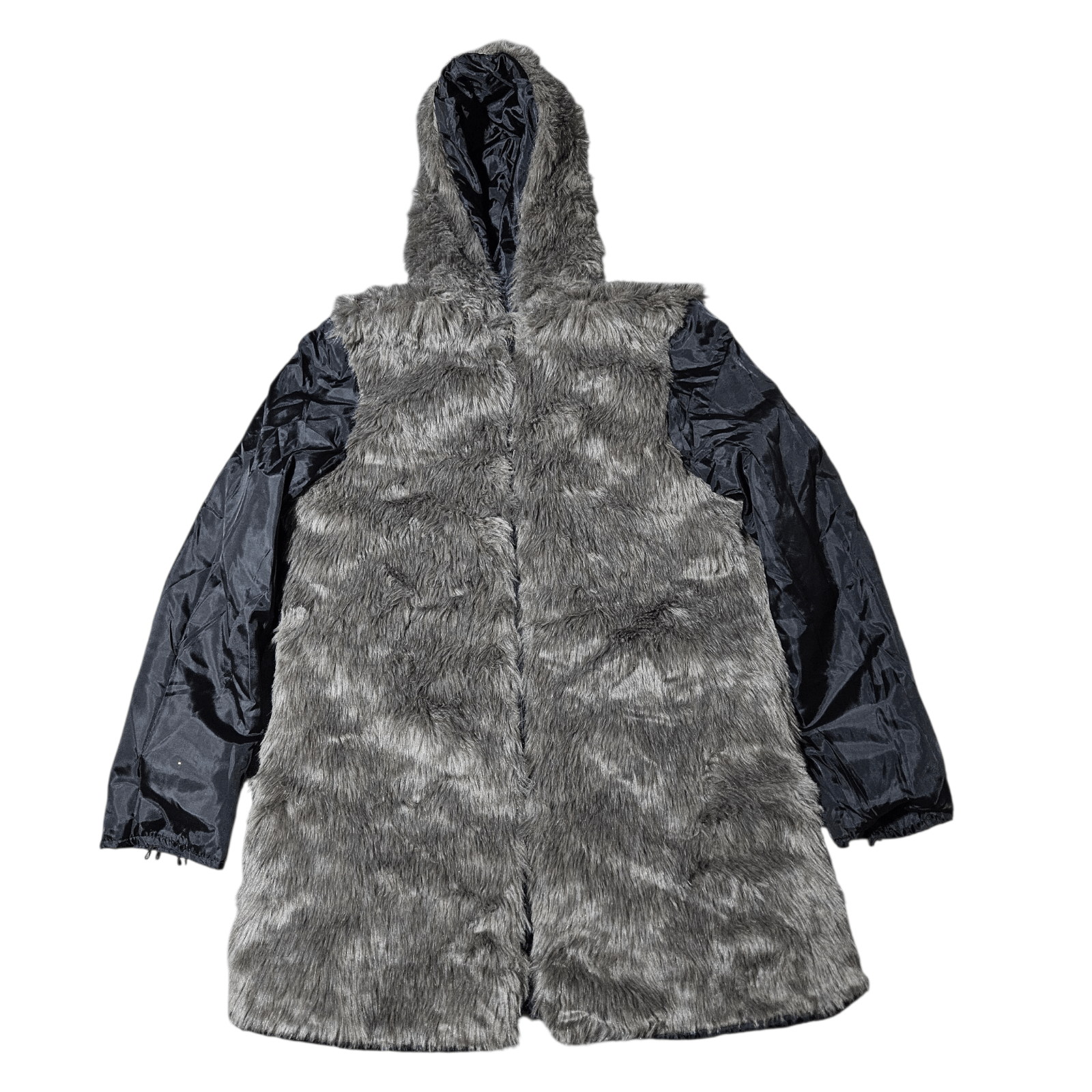 Other Womens L Parka 4 In 1 Removable Liner Reversible Faux Fur Size L / US 10 / IT 46 - 8 Thumbnail