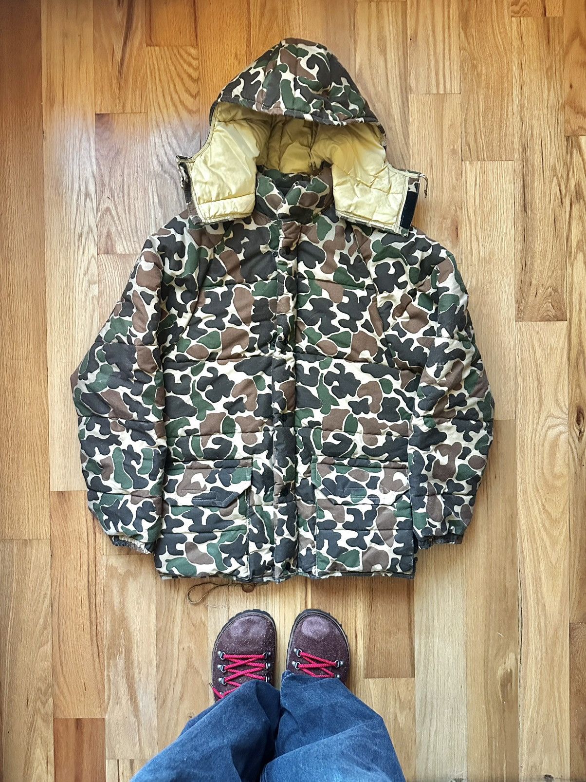 L.L. Bean Vintage LL Bean Camo Jacket Size US S / EU 44-46 / 1 - 1 Thumbnail