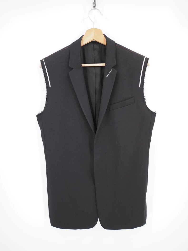 Dior Dior Black wool suit vest 2502-Nextarrow Size US M / EU 48-50 / 2 - 2 Thumbnail