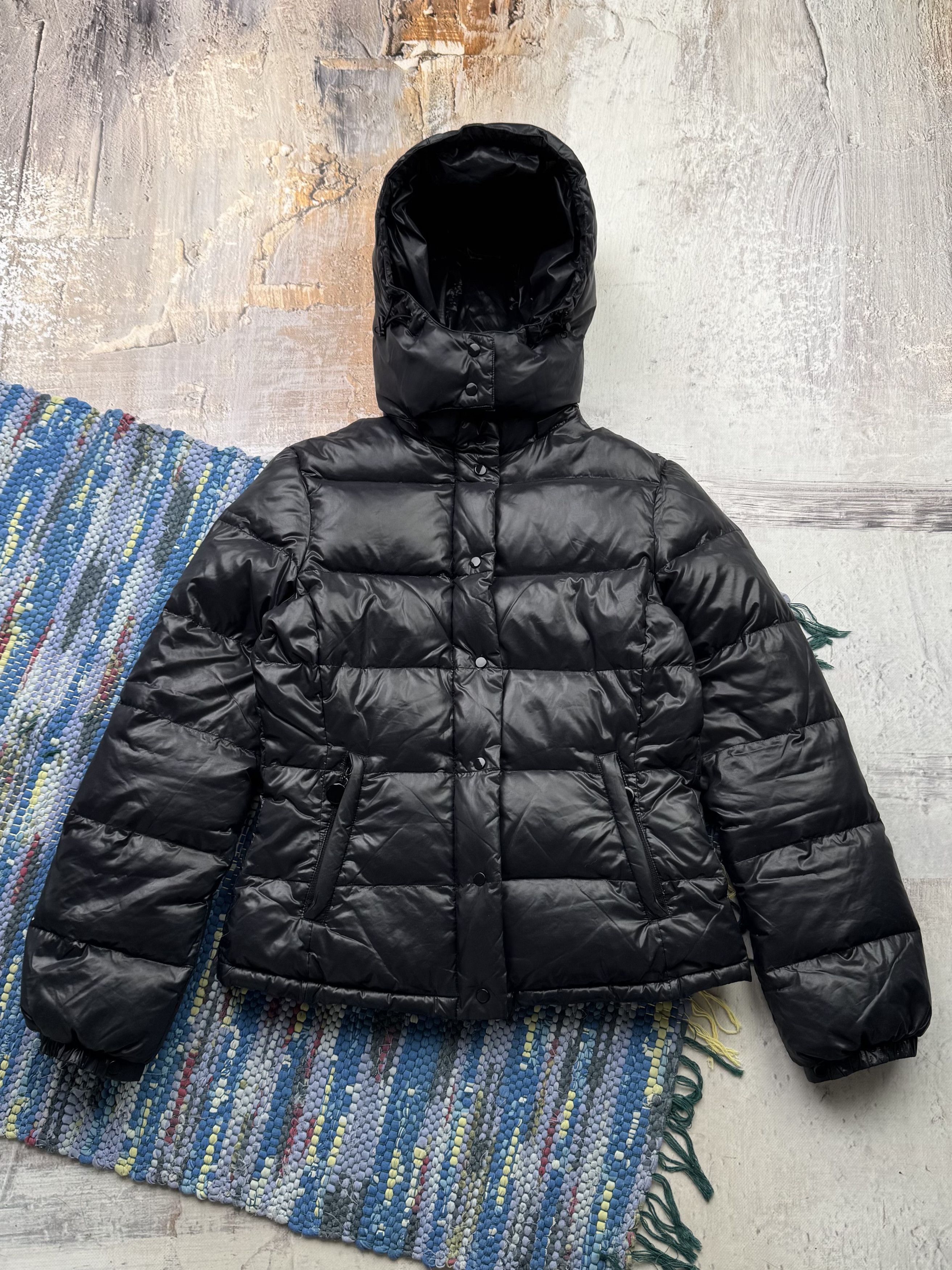 Japanese Brand Vintage Cropped Down Puffer Jacket D15 A754(465) Size S / US 4 / IT 40 - 1 Thumbnail